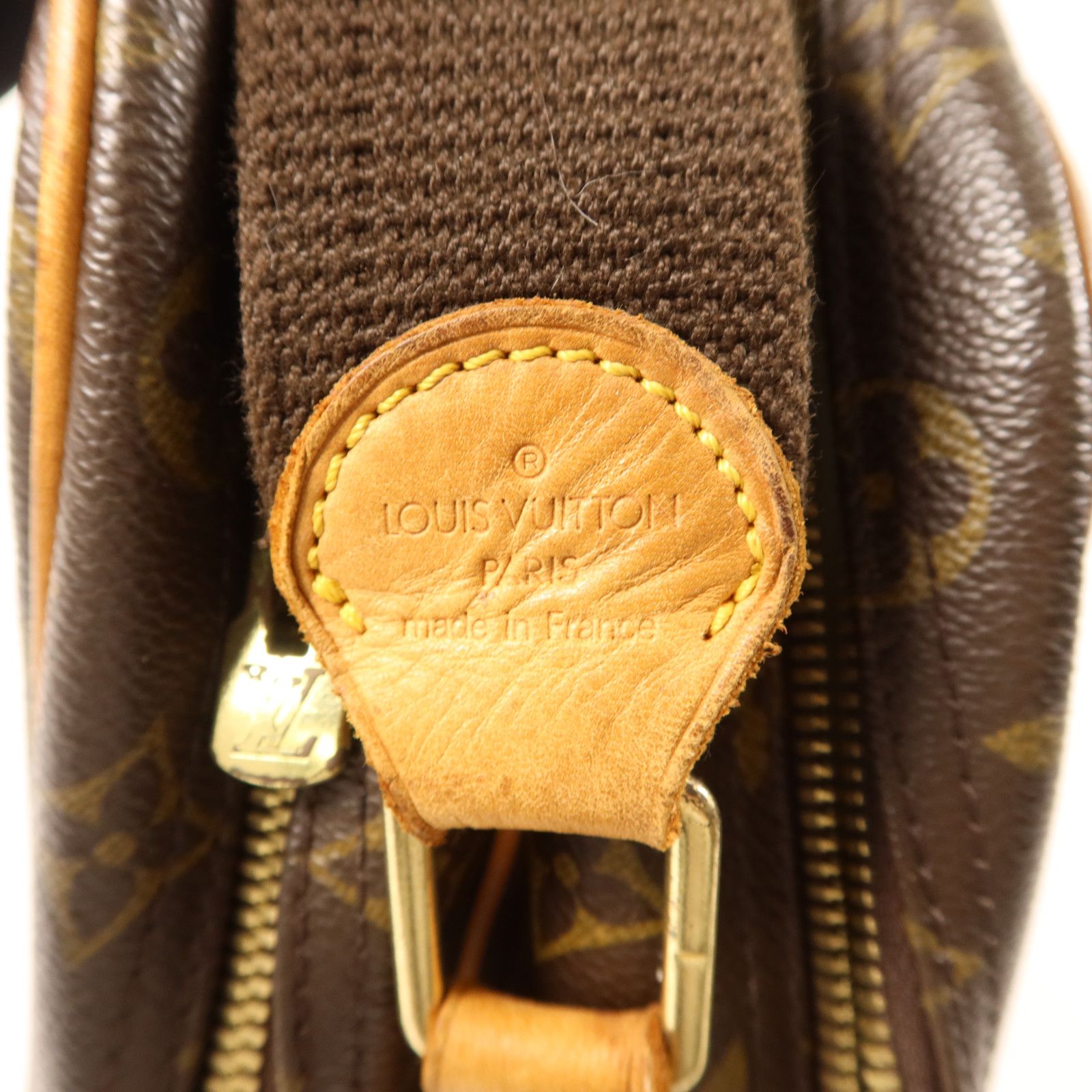 Monogram Reporter Gm Jinxian Shoulder Back Bag Brown Shoulder Bag M 45252 — view 7