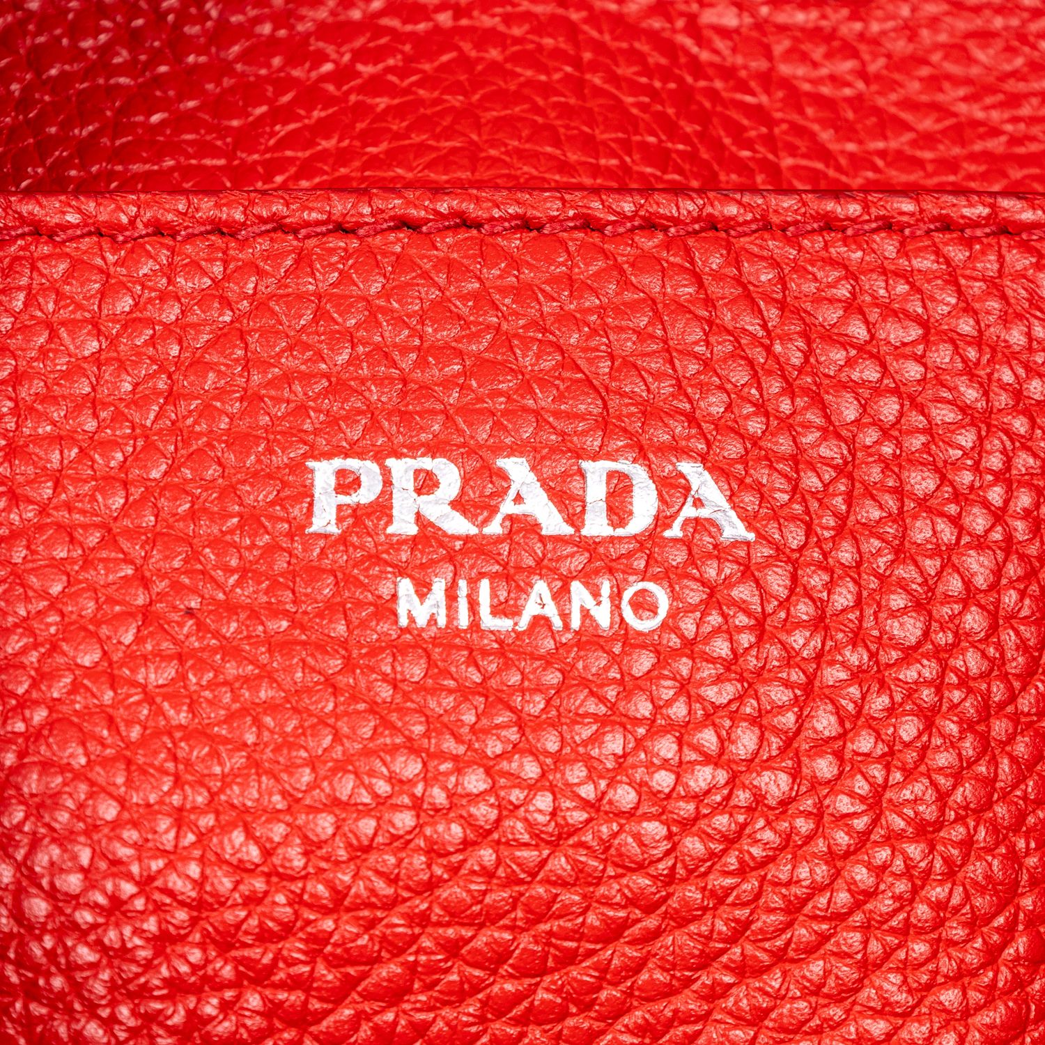 Maillon Chain Hobo  Red Vitello Daino Leather Silver — view 10