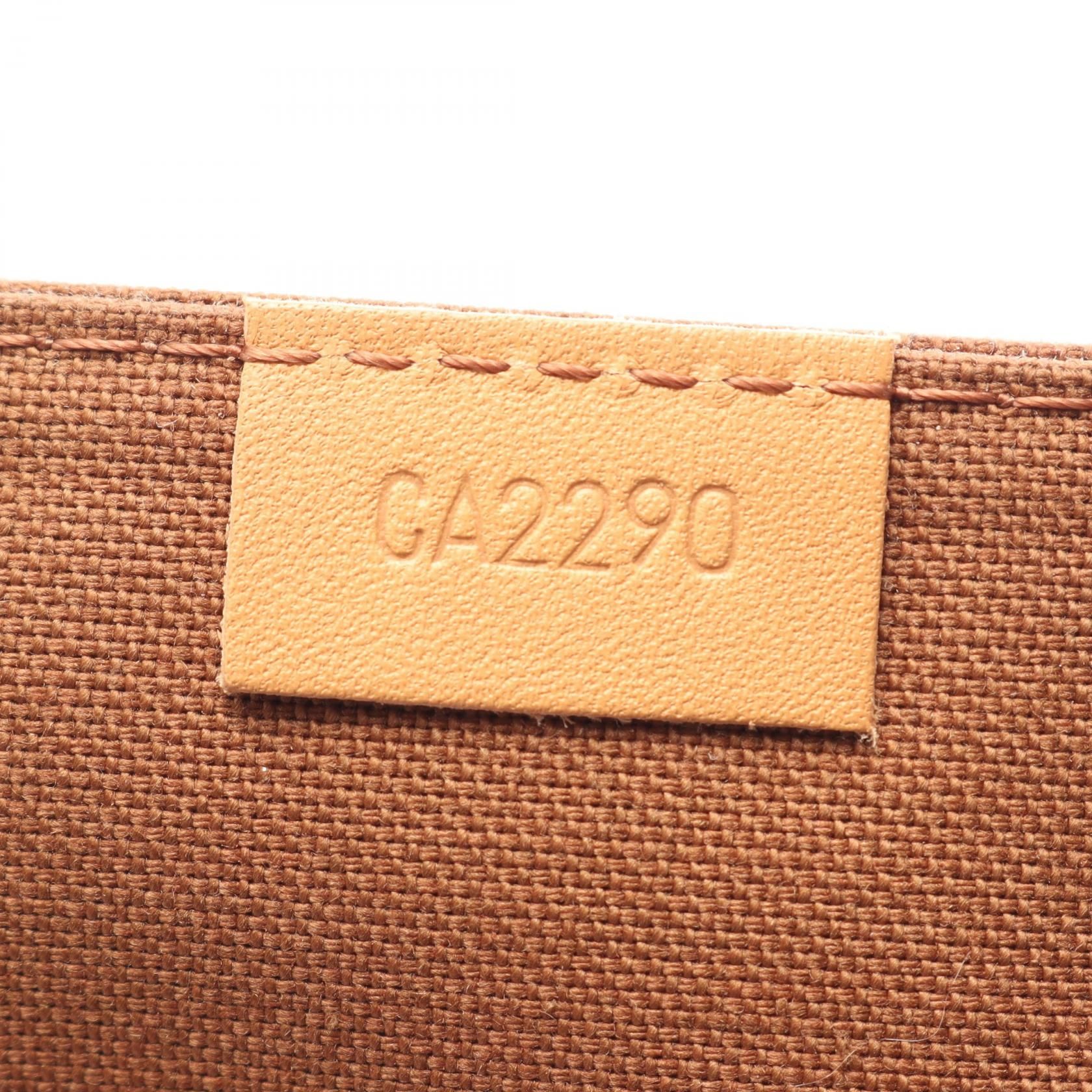 Petite Sac Plat Monogram 2way Brown Handbag M 69442 — view 5