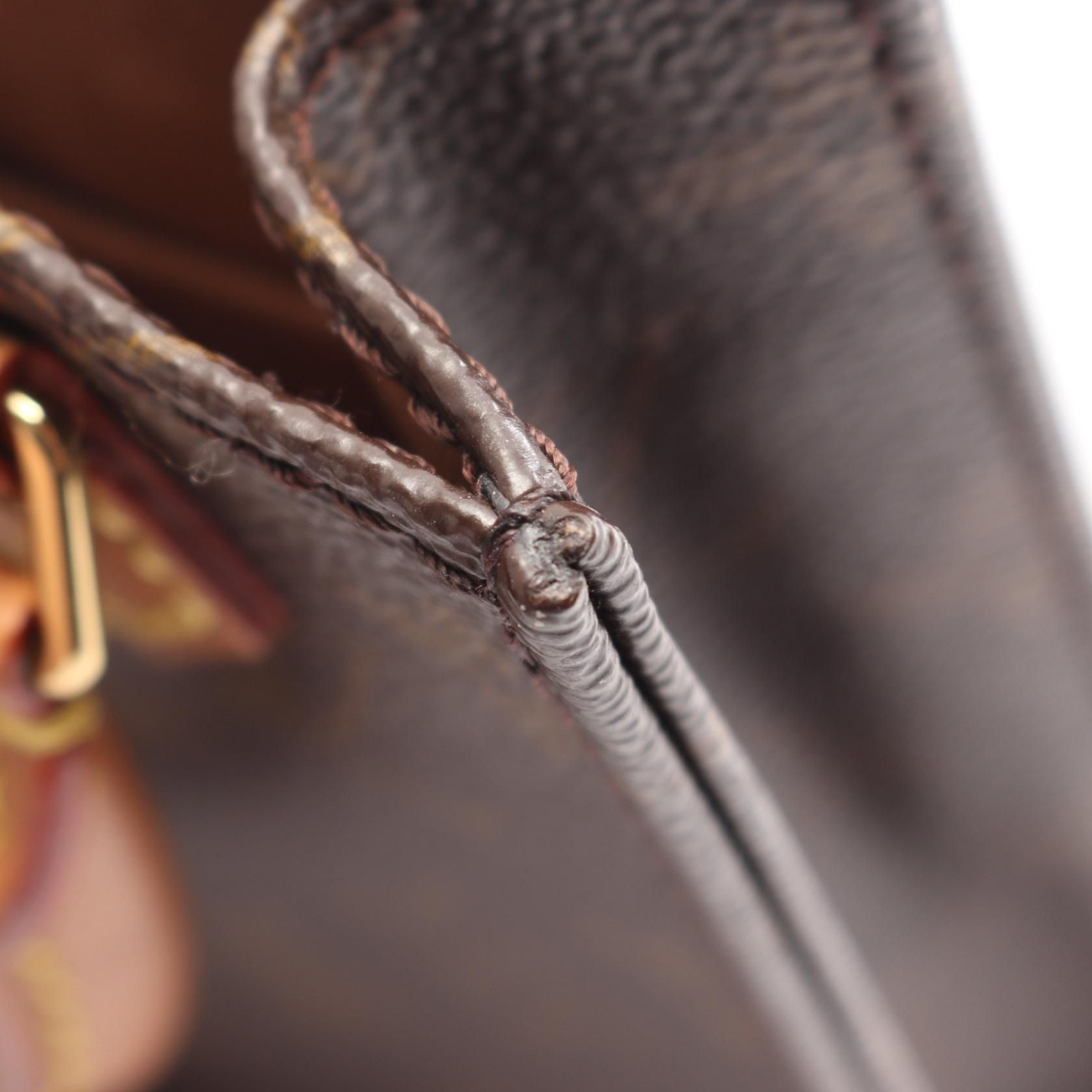 Petite Sac Plat Monogram 2way Brown Handbag M 69442 — view 6