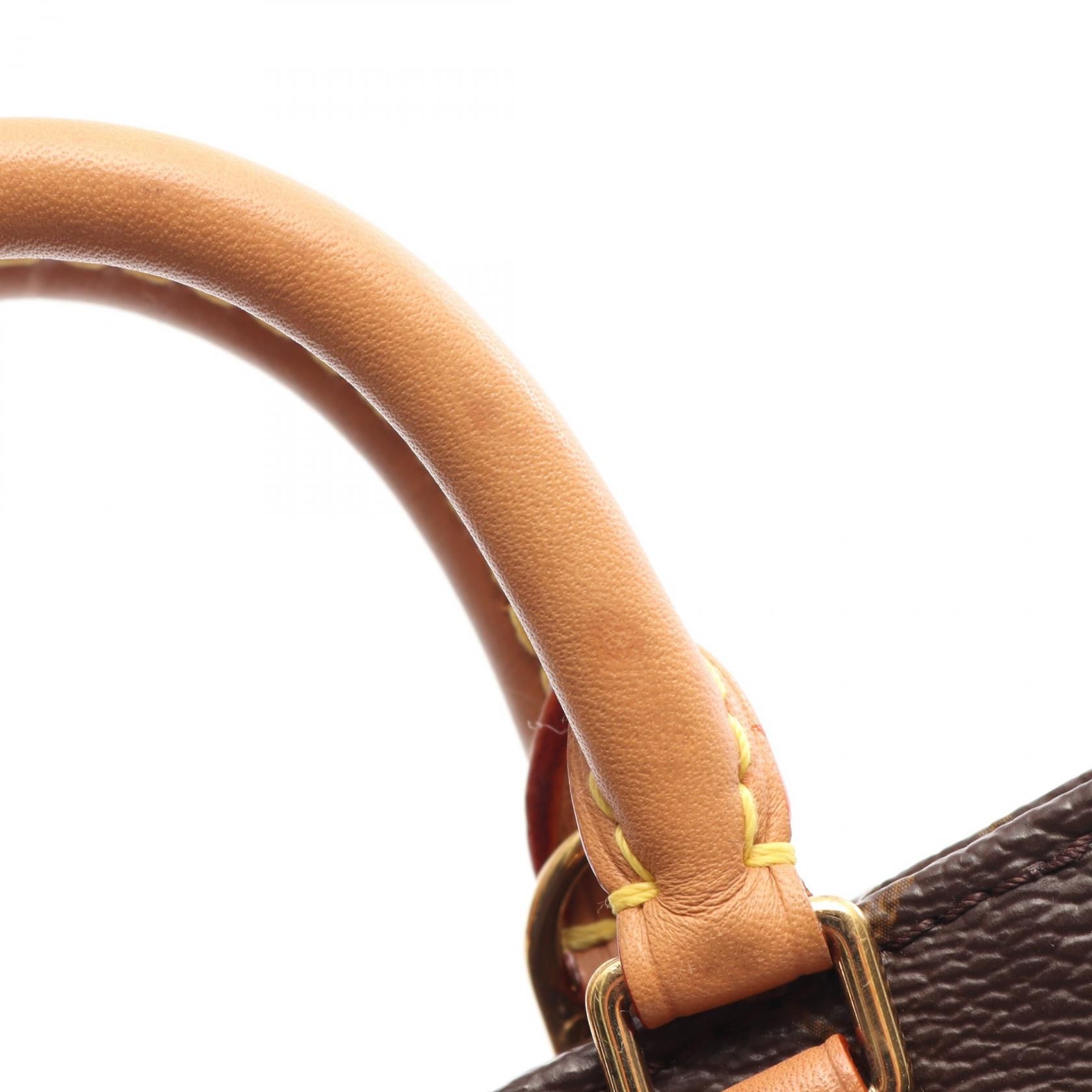 Petite Sac Plat Monogram 2way Brown Handbag M 69442 — view 9