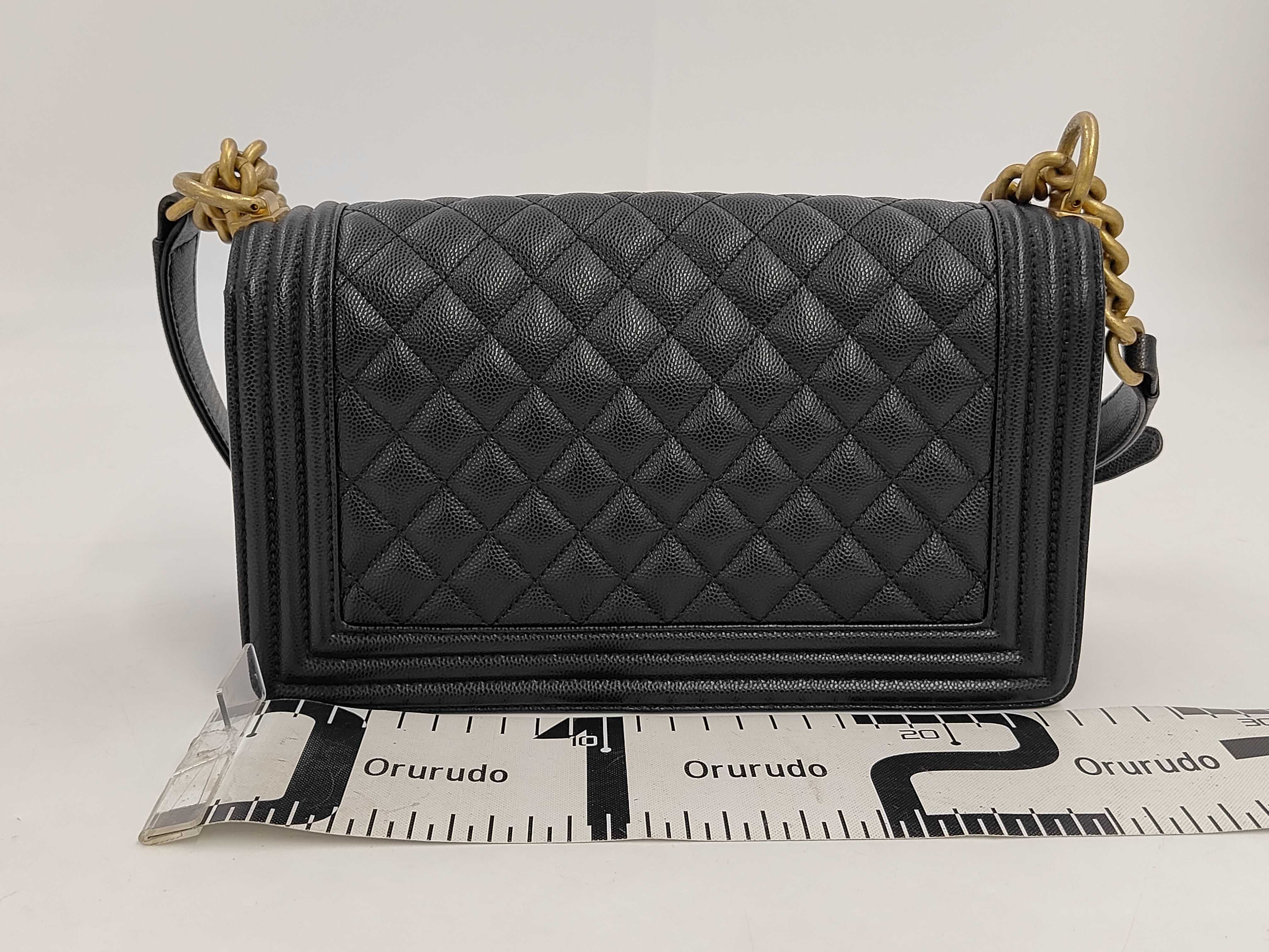 Caviar Boy Chanel Matelassé Shoulder Bag — view 2