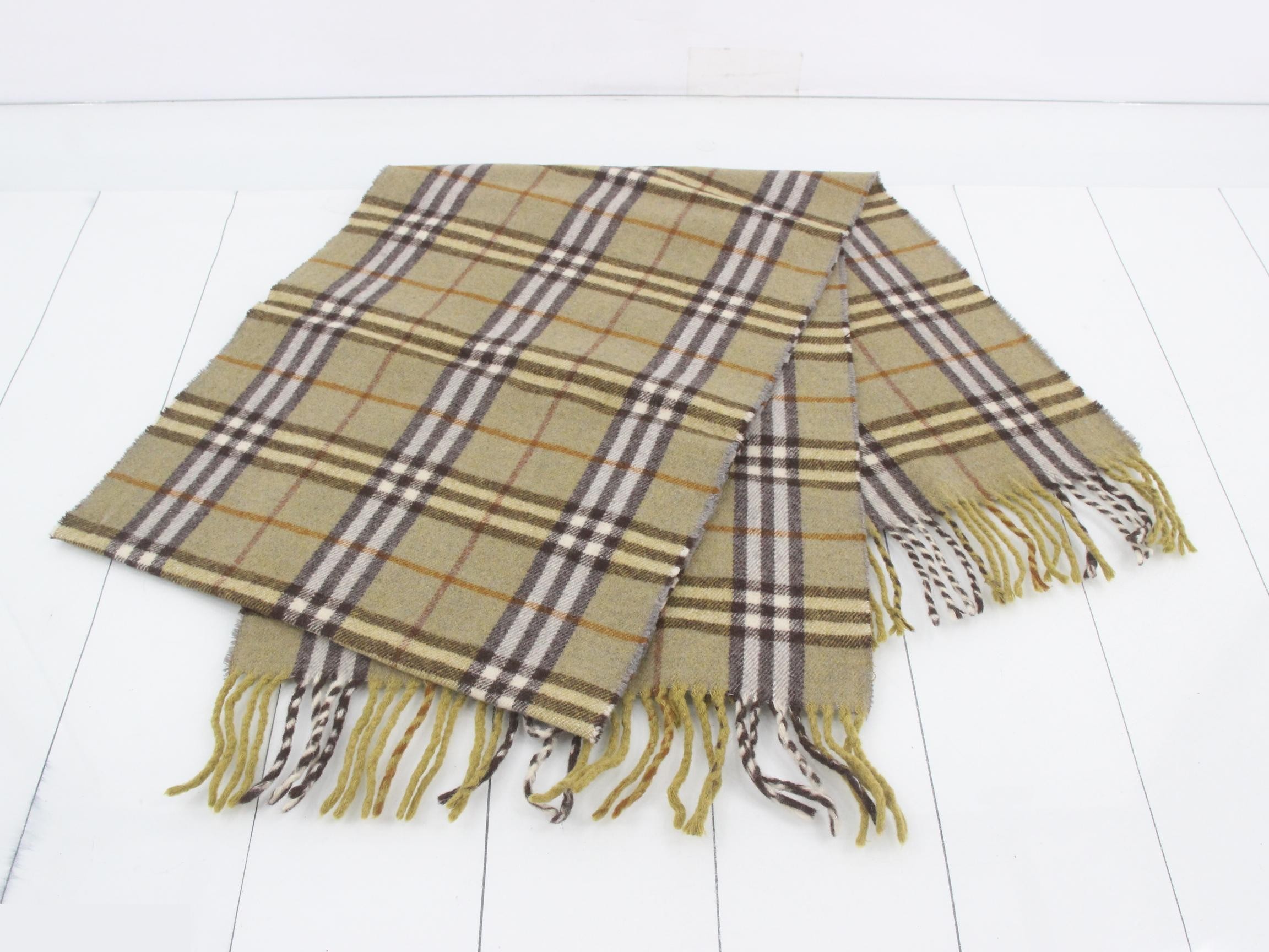 Nova Check Scarf, 100% Wool — view 3