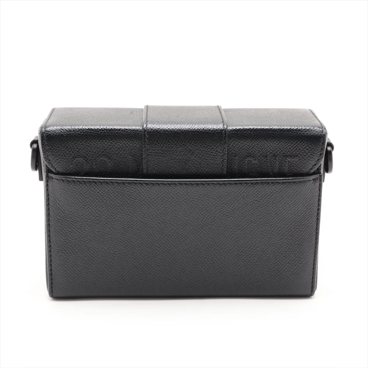Montaigne 30 Leather Shoulder Bag, Black — view 2
