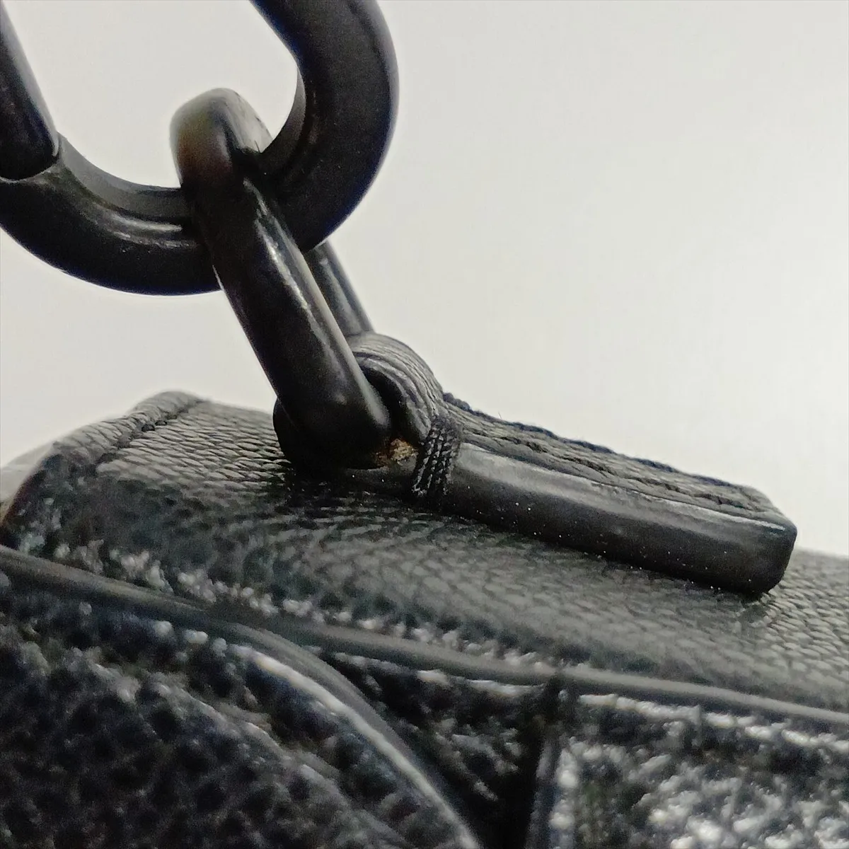 Montaigne 30 Leather Shoulder Bag, Black — view 13