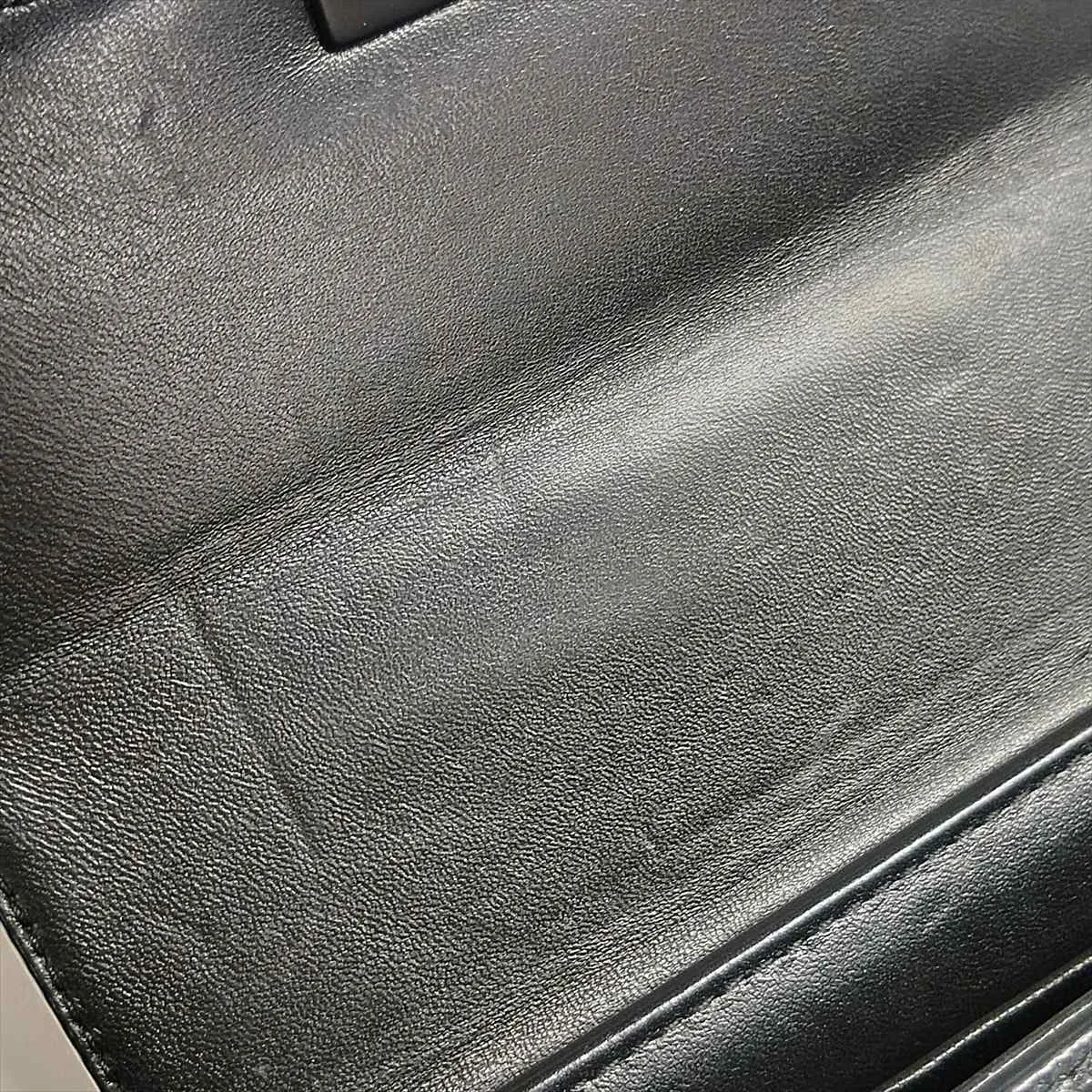 Montaigne 30 Leather Shoulder Bag, Black — view 10