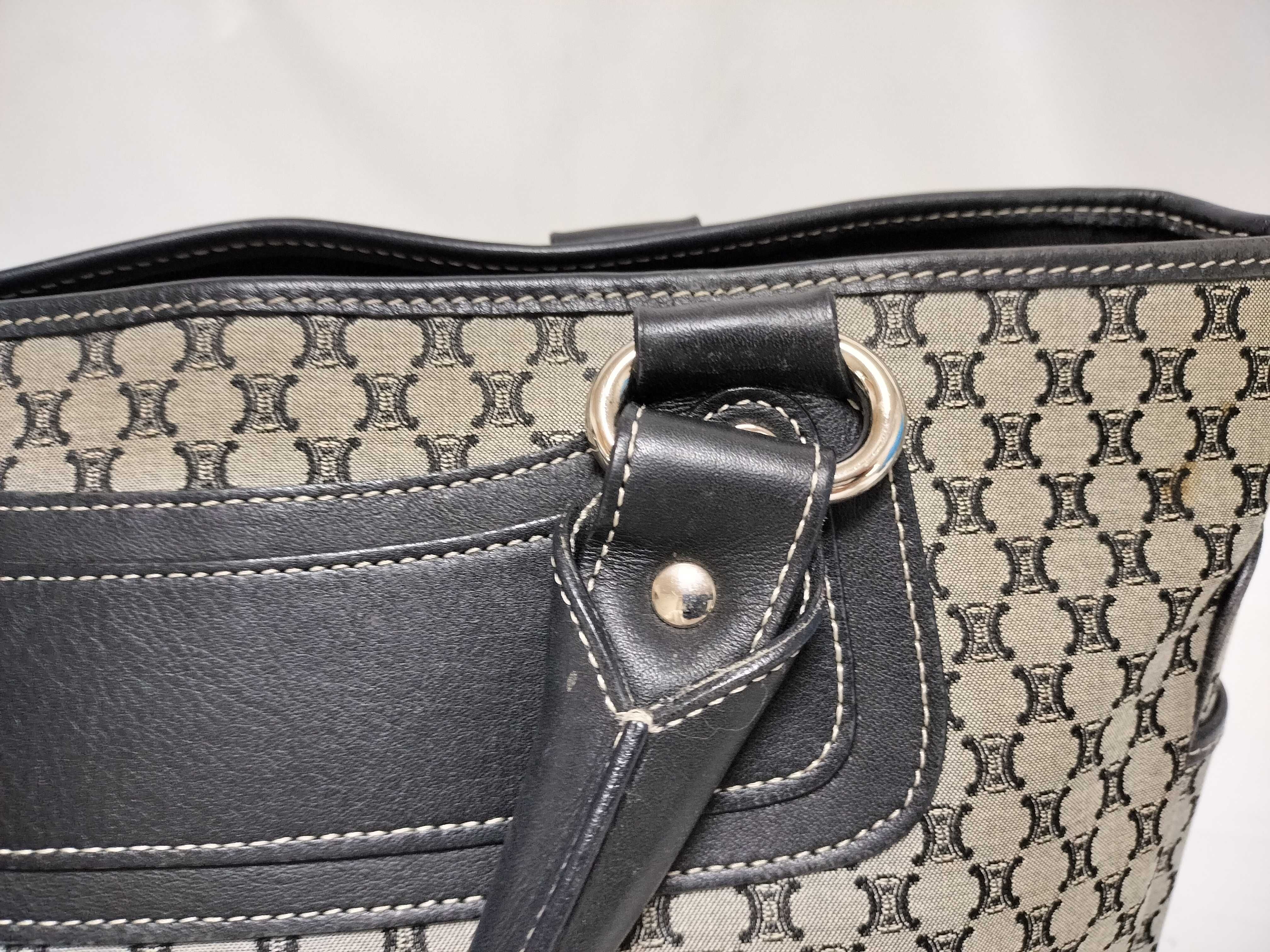 Canvas Leather Handbag — view 5