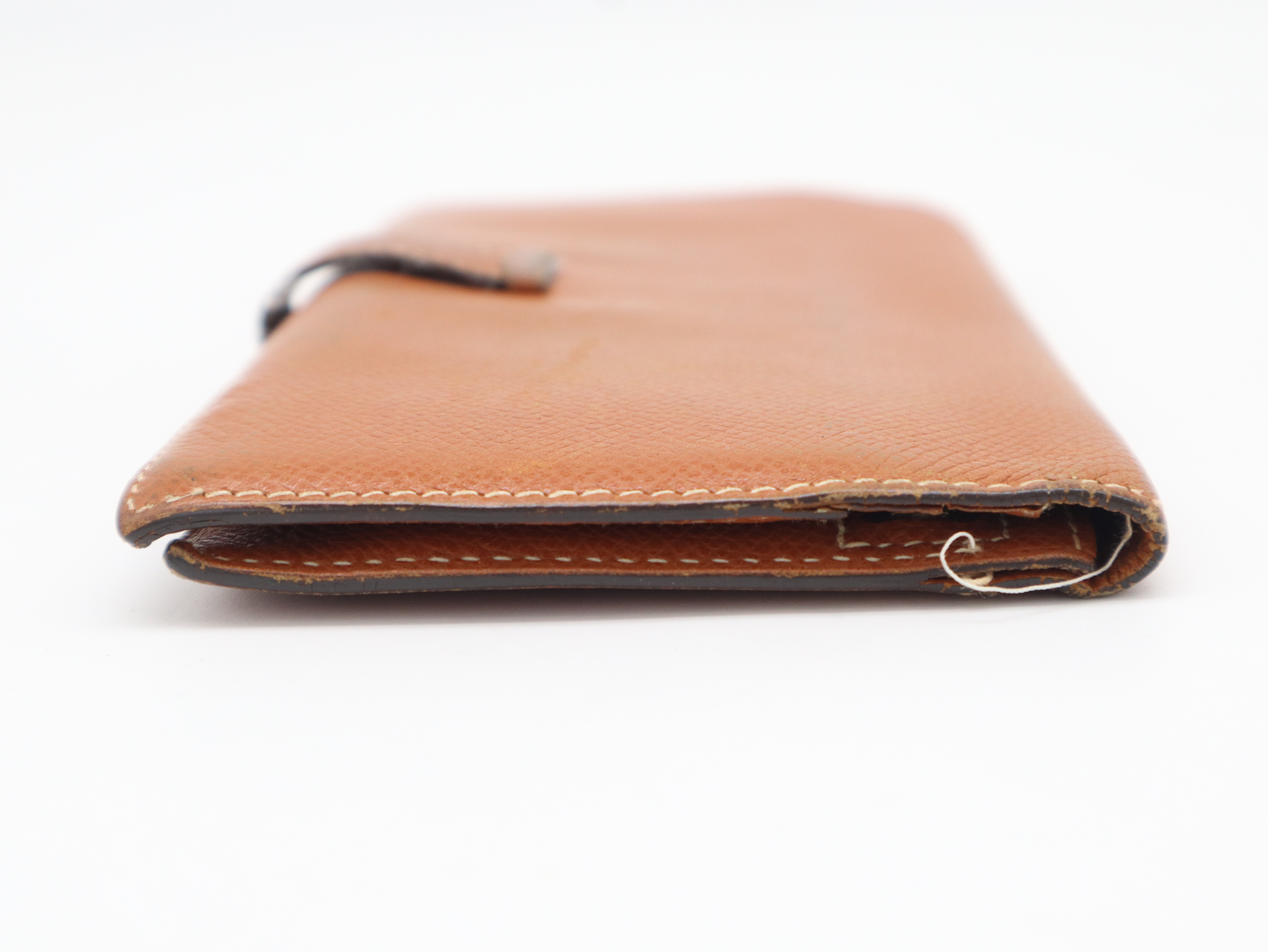 Bearn I stamp Chevre brown long wallet — view 6