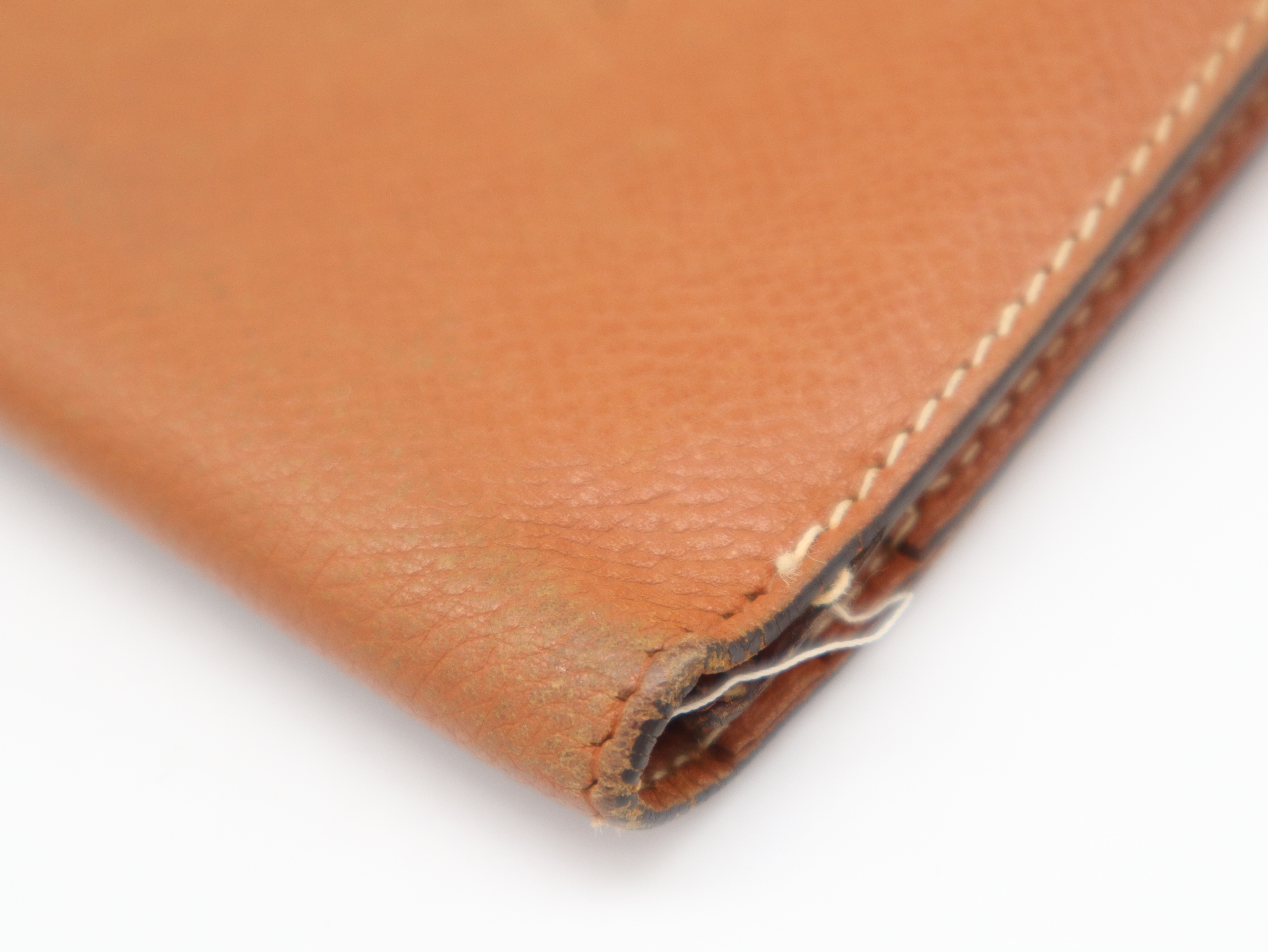 Bearn I stamp Chevre brown long wallet — view 7