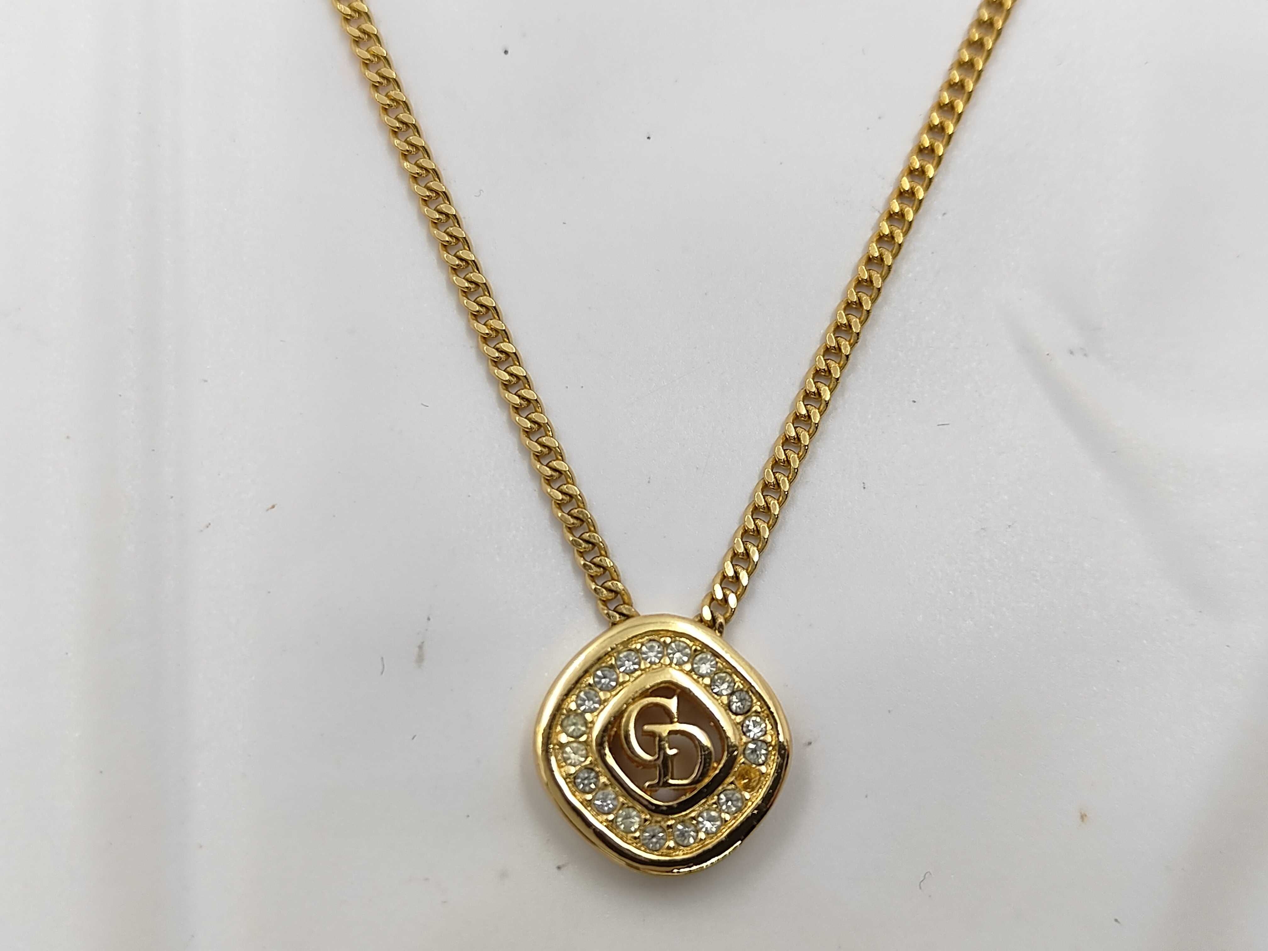 Necklace CD Rhinestone GP Necklace