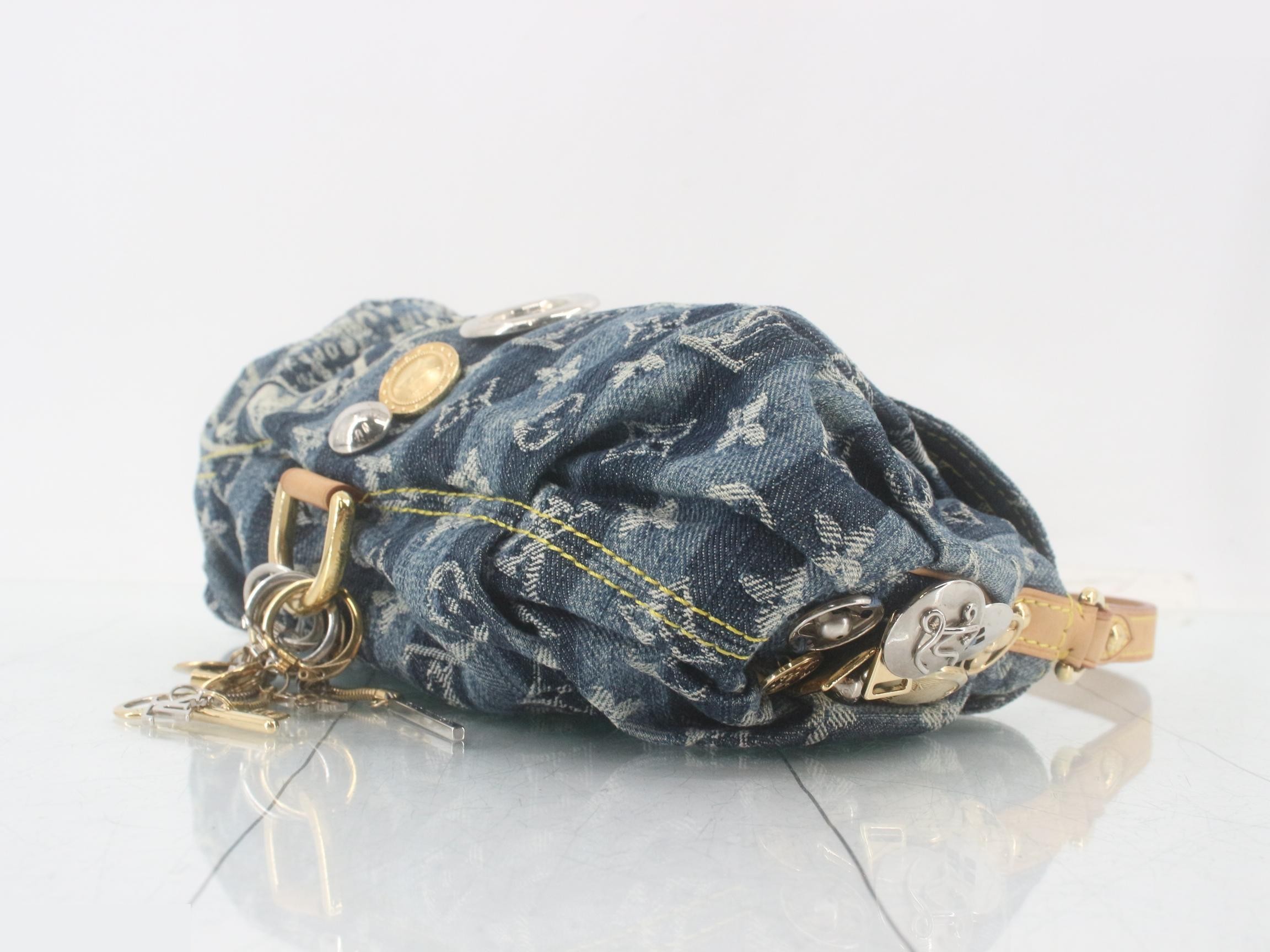 M95332 Monogram Denim Mini Pleaty Raye Customizable — view 6