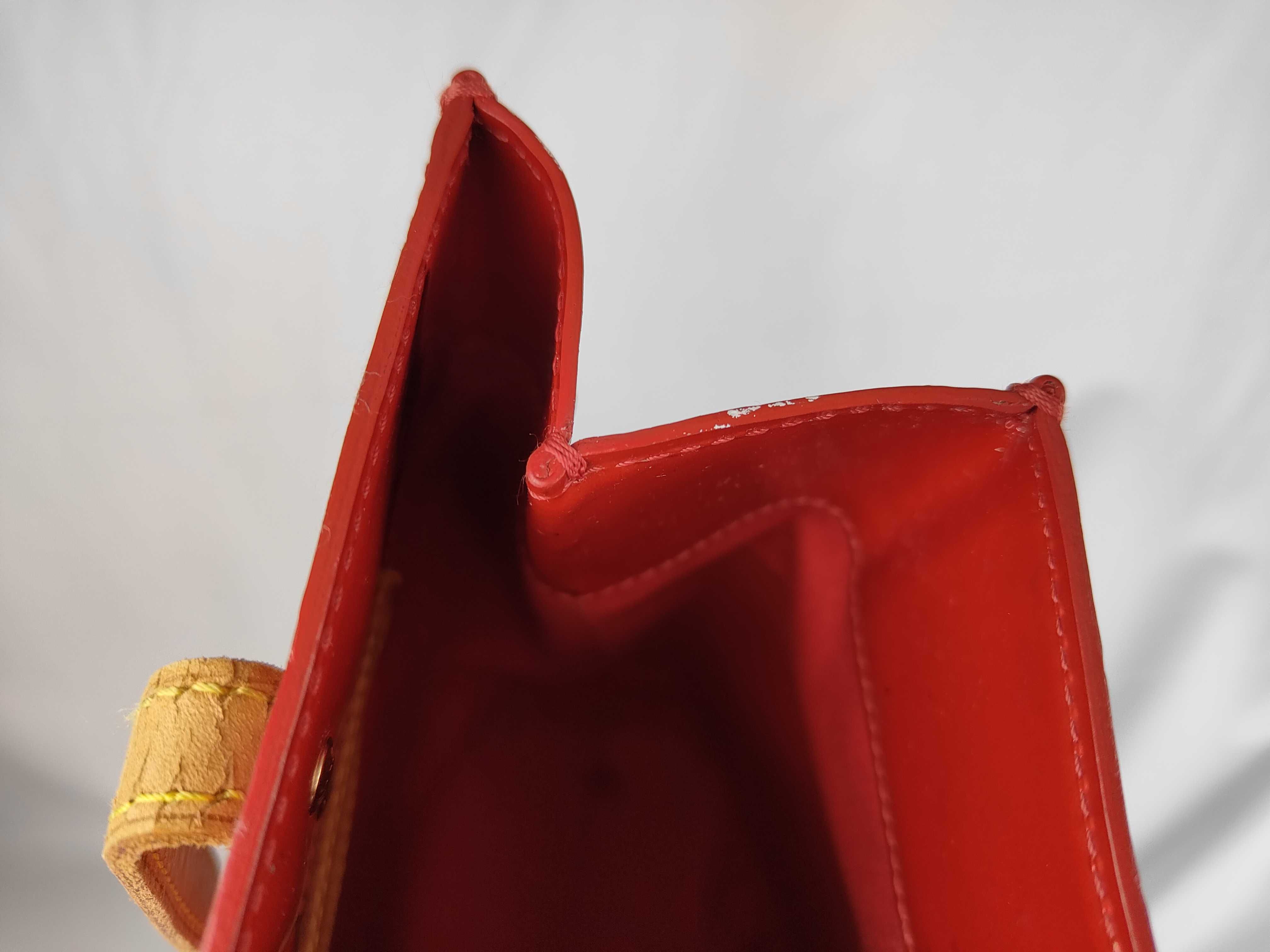 Vernis Lead MM Handbag Red Tote Bag — view 12