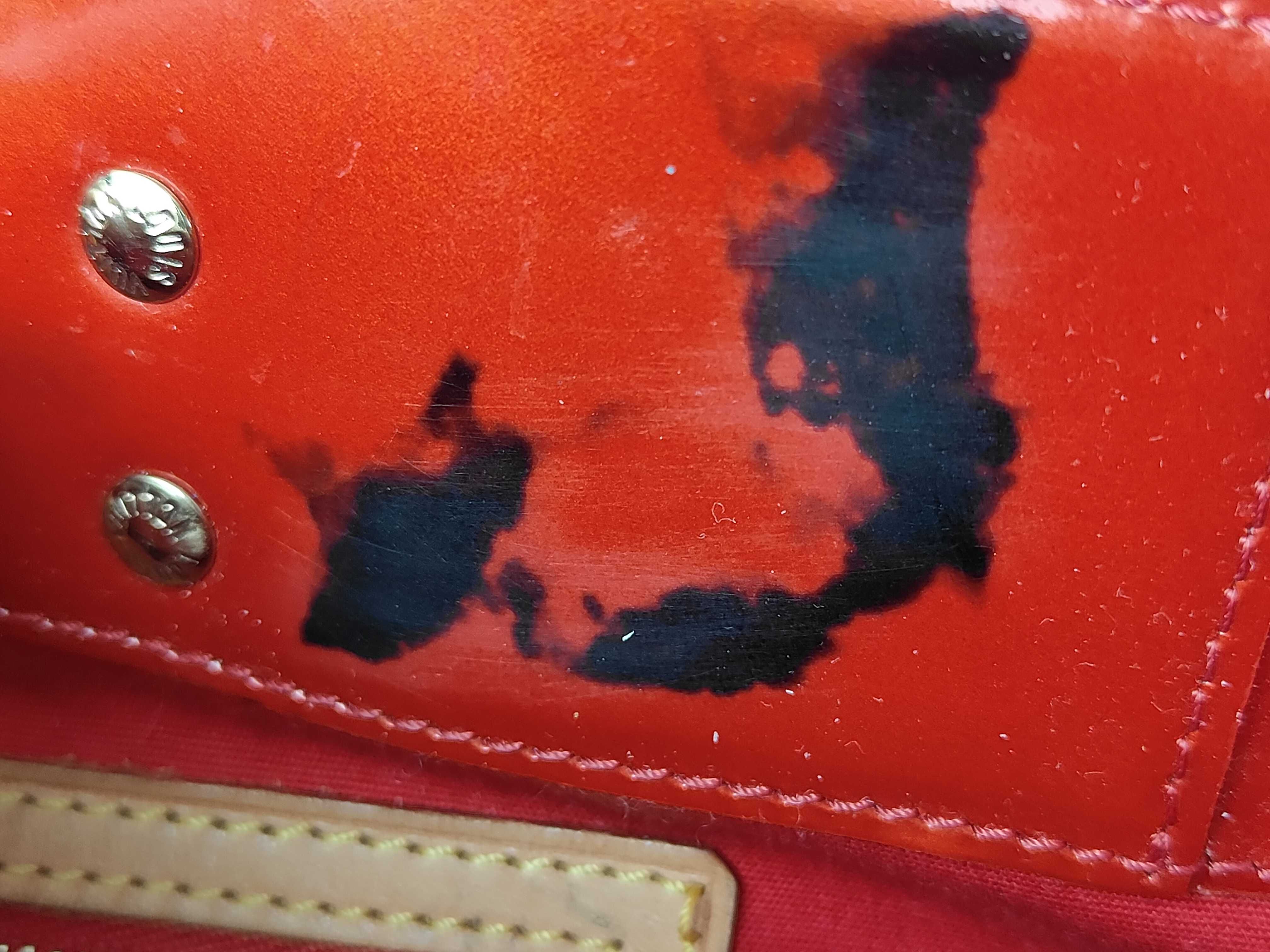 Vernis Lead MM Handbag Red Tote Bag — view 15