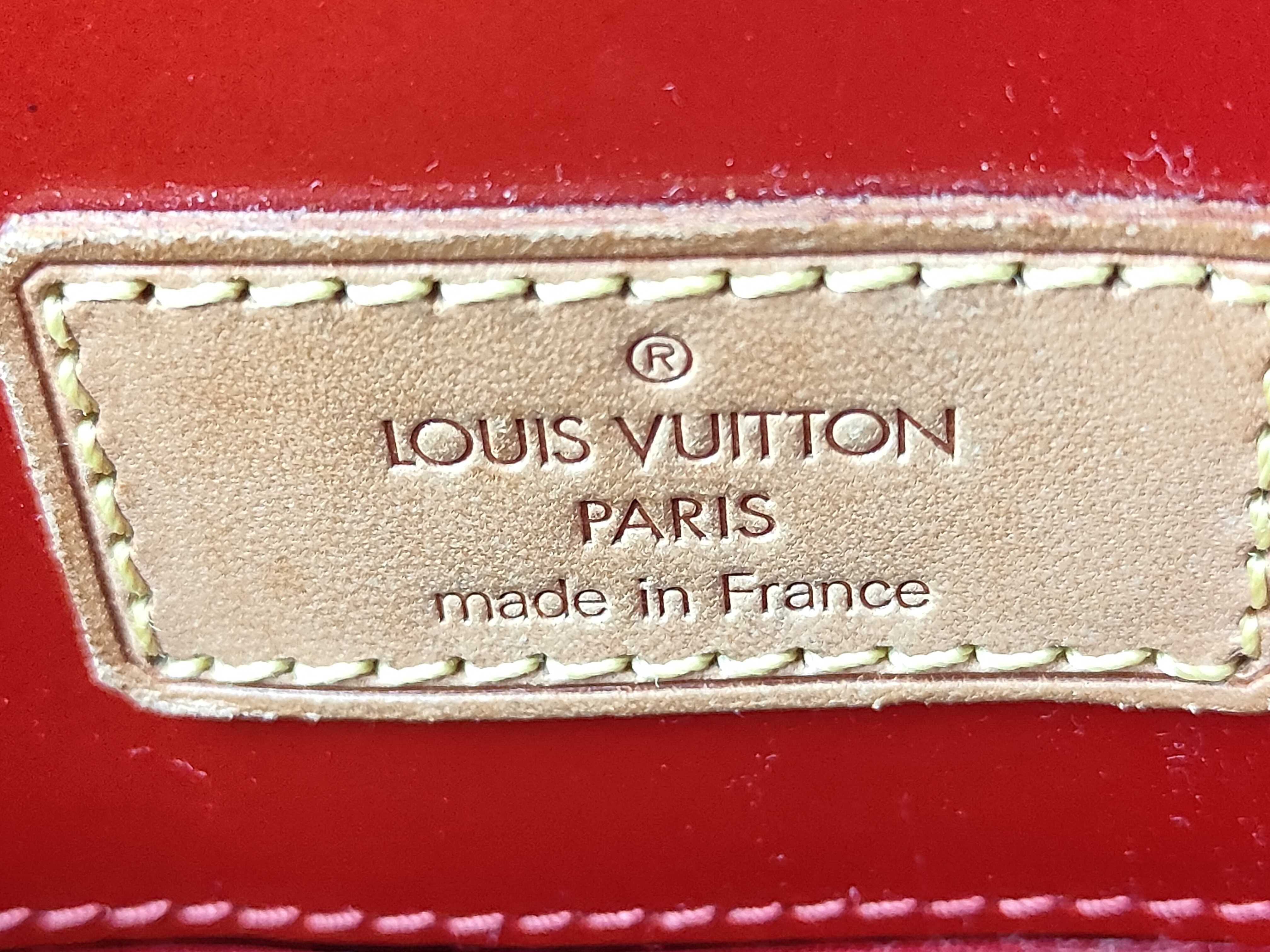 Vernis Lead MM Handbag Red Tote Bag — view 10