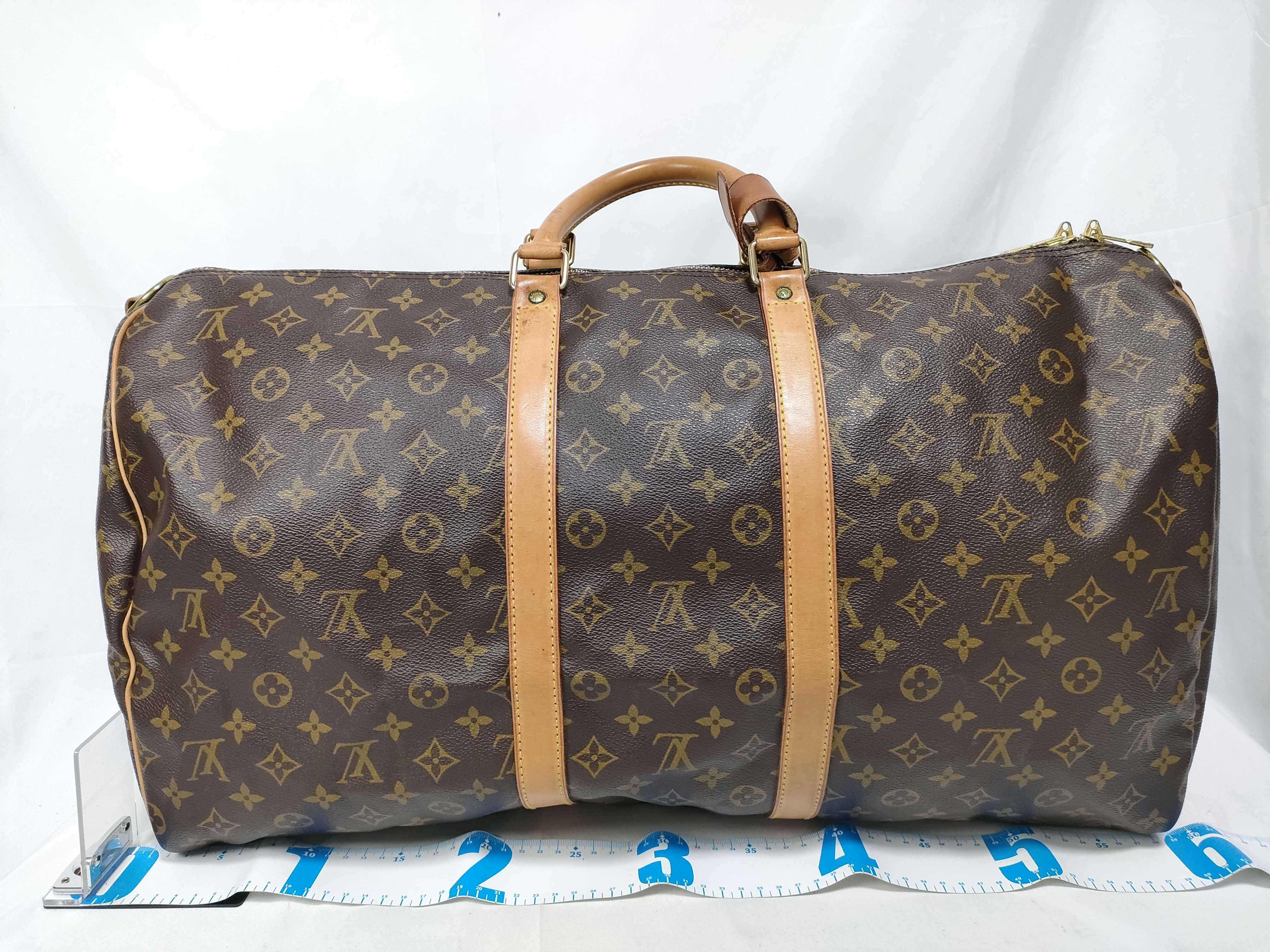 Monogram TH- M41414 VI0932 Keepall Bandouliere 55 Monogram Travel Bag - Gr Boston Bag — view 2
