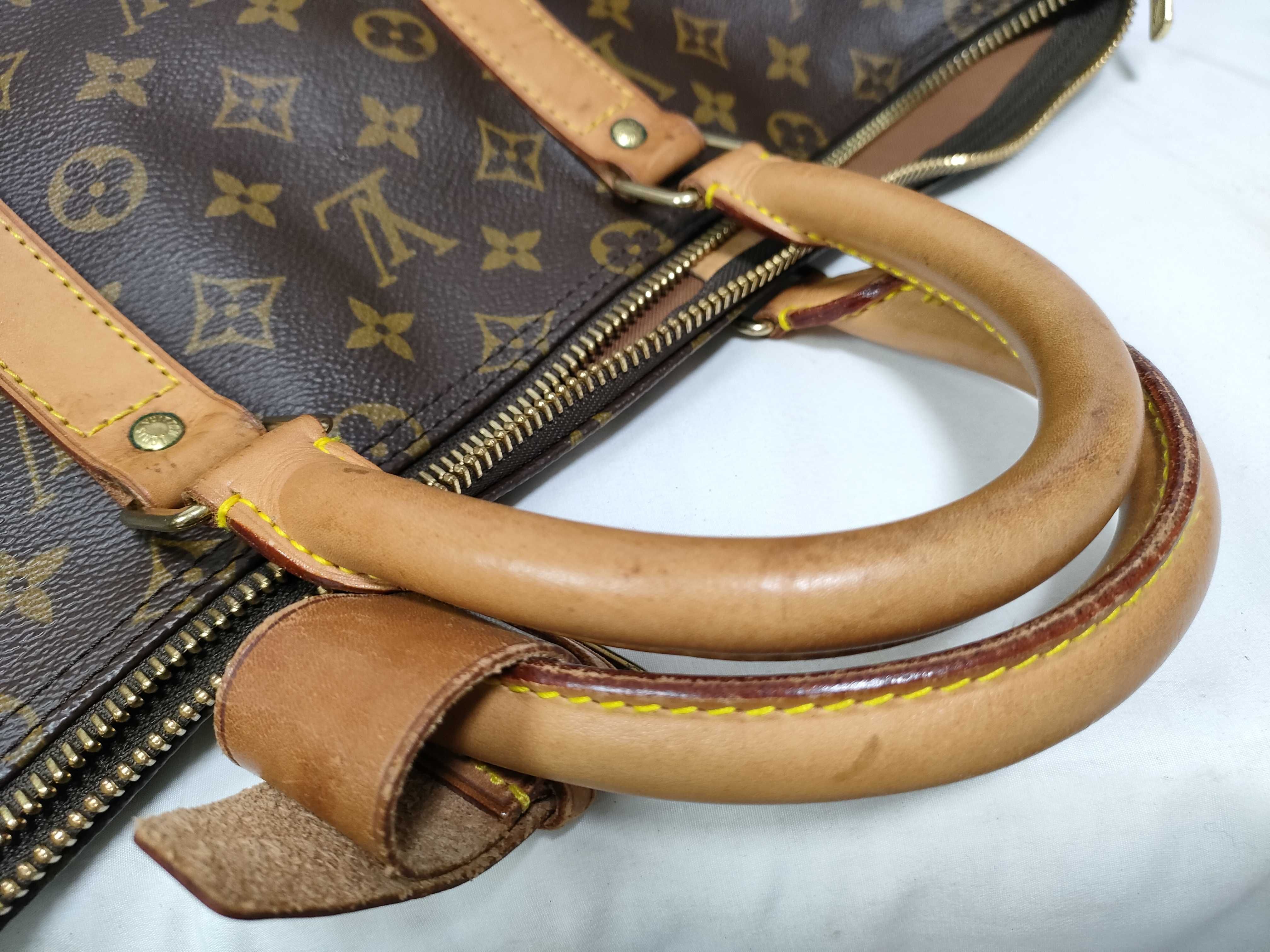 Monogram TH- M41414 VI0932 Keepall Bandouliere 55 Monogram Travel Bag - Gr Boston Bag — view 12