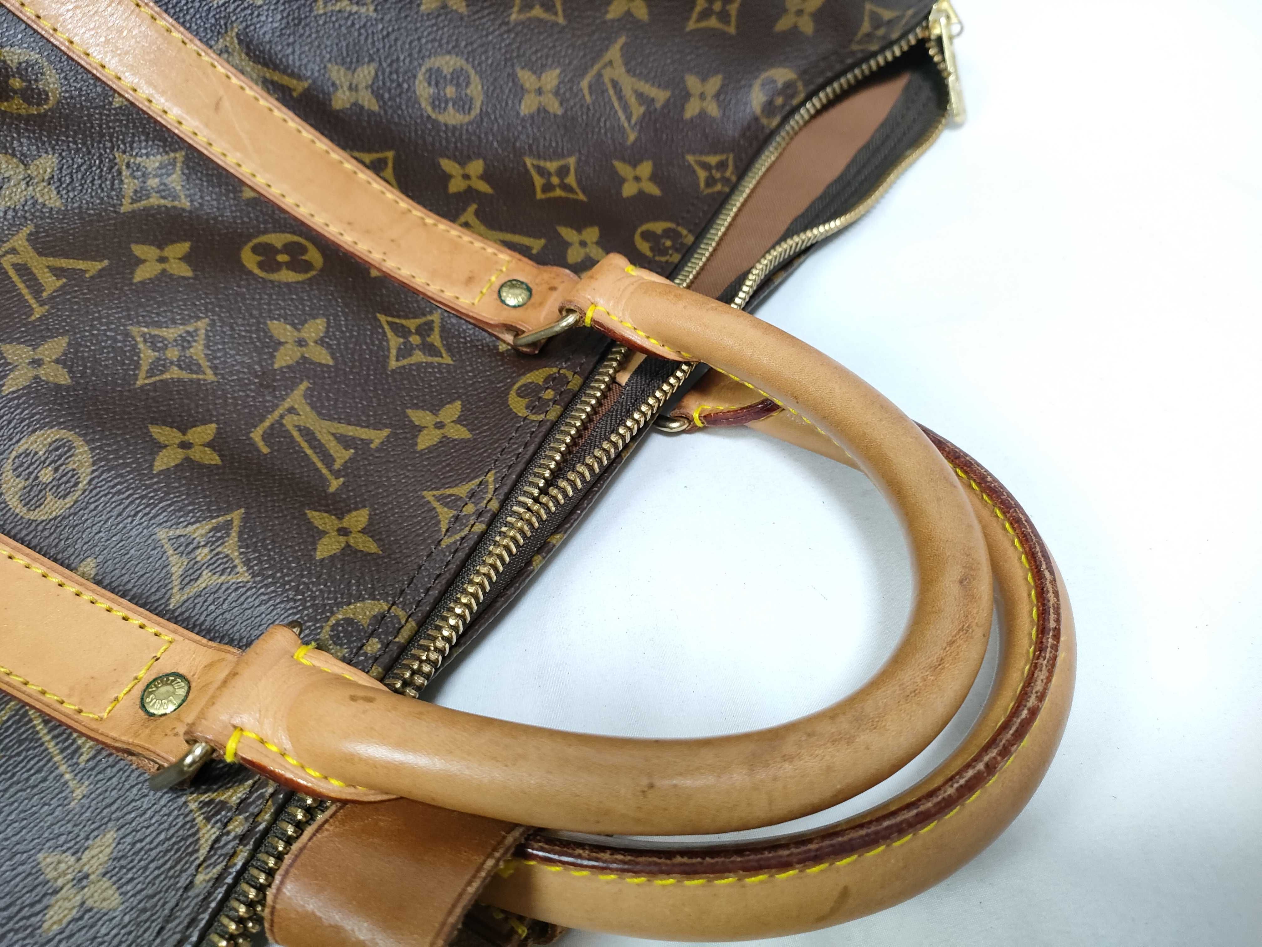 Monogram TH- M41414 VI0932 Keepall Bandouliere 55 Monogram Travel Bag - Gr Boston Bag — view 14