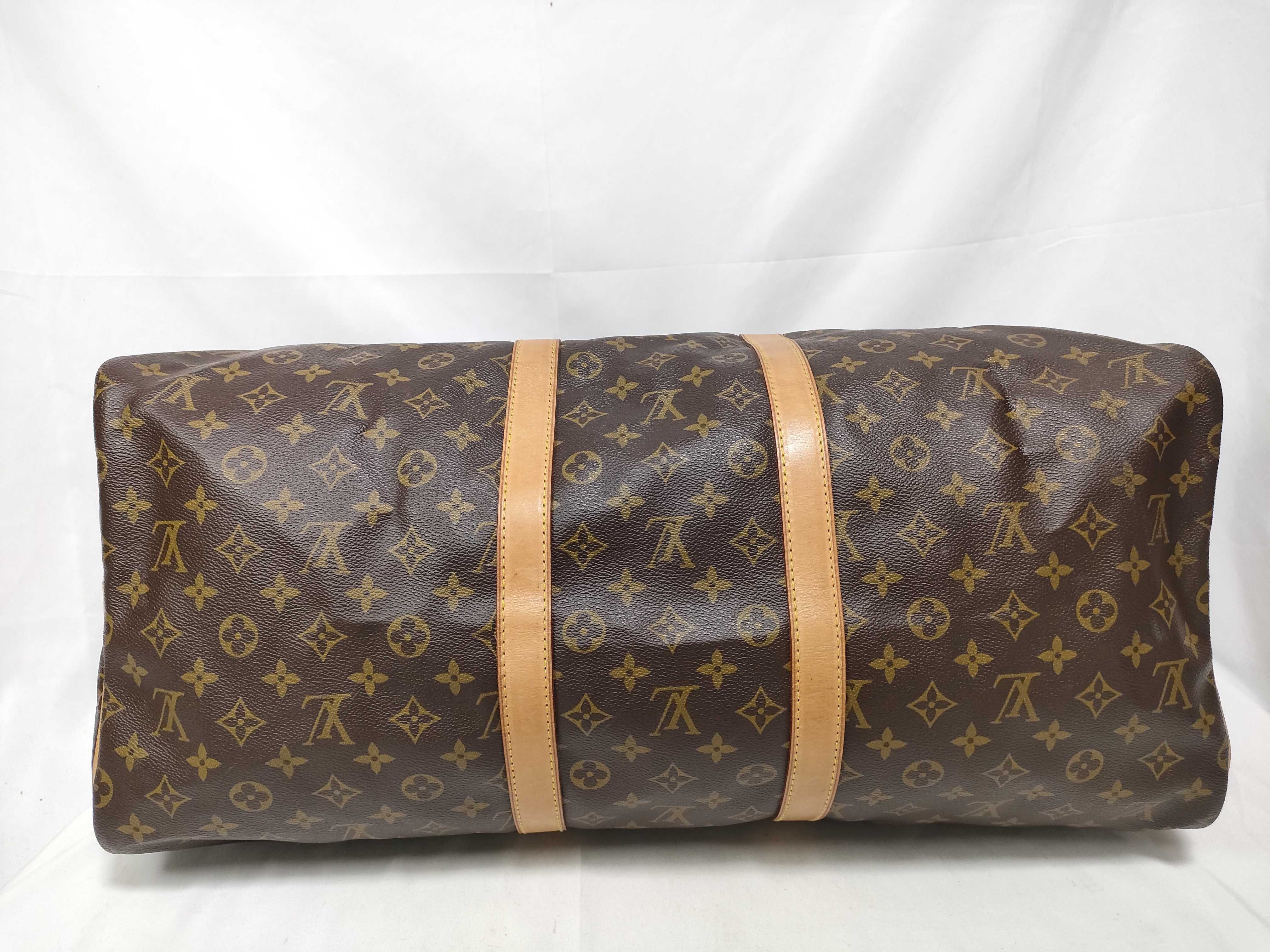Monogram TH- M41414 VI0932 Keepall Bandouliere 55 Monogram Travel Bag - Gr Boston Bag — view 3