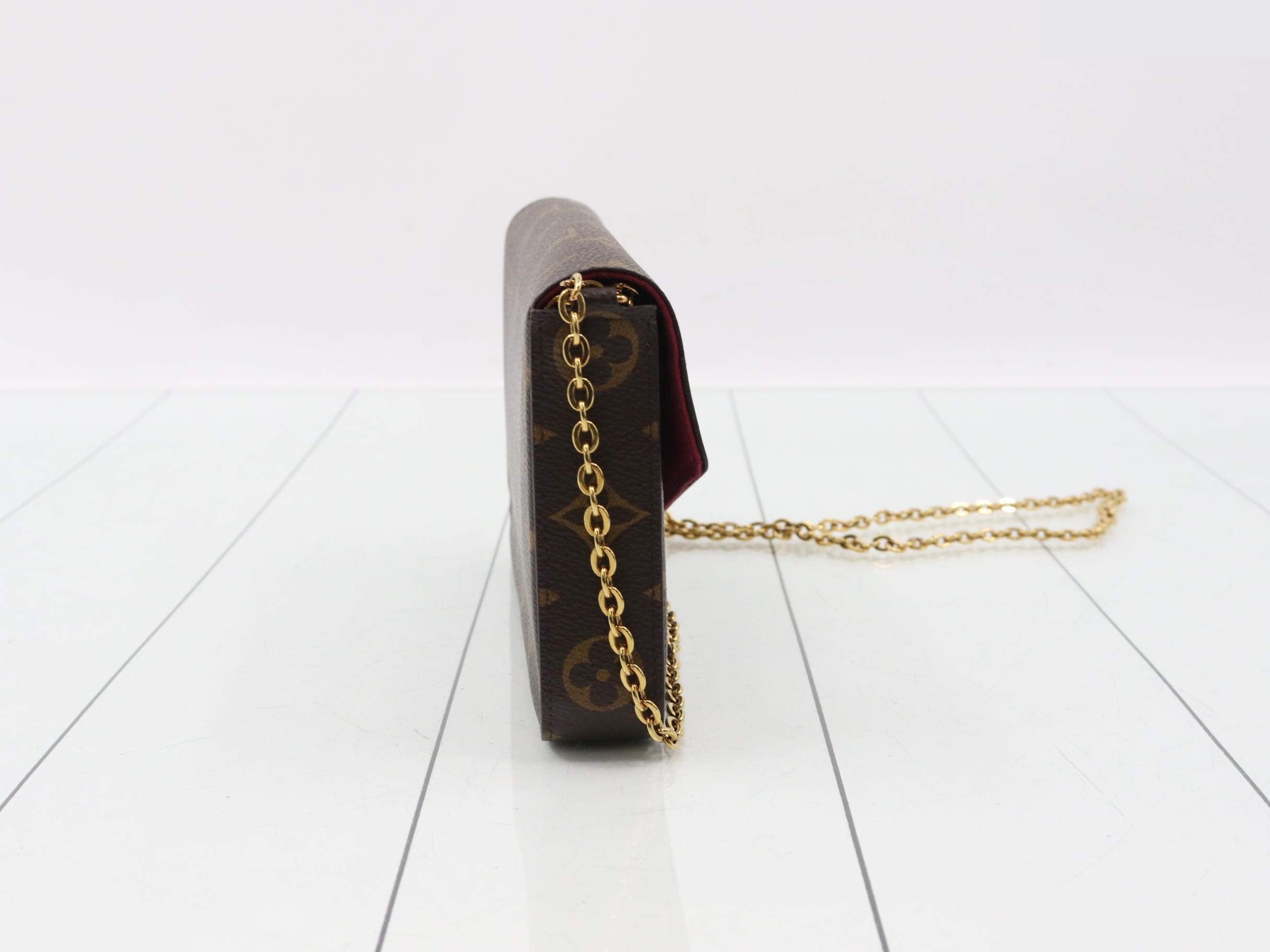 M61276 Pochette Felicie Monogram Chain Shoulder Bag — view 4