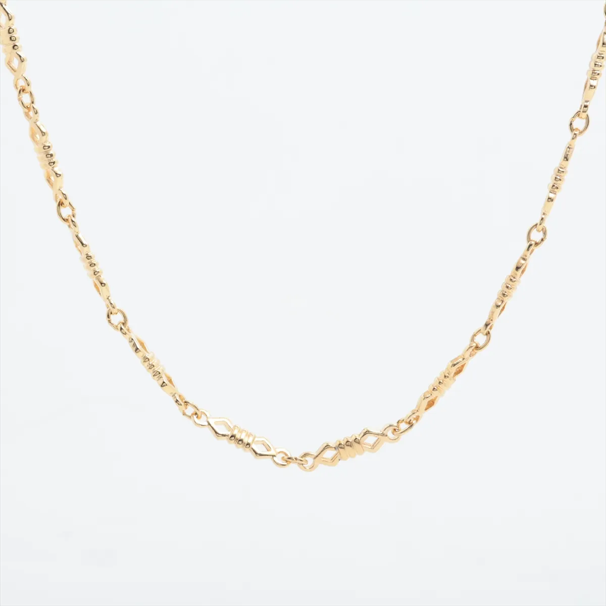 necklace, GP gold,