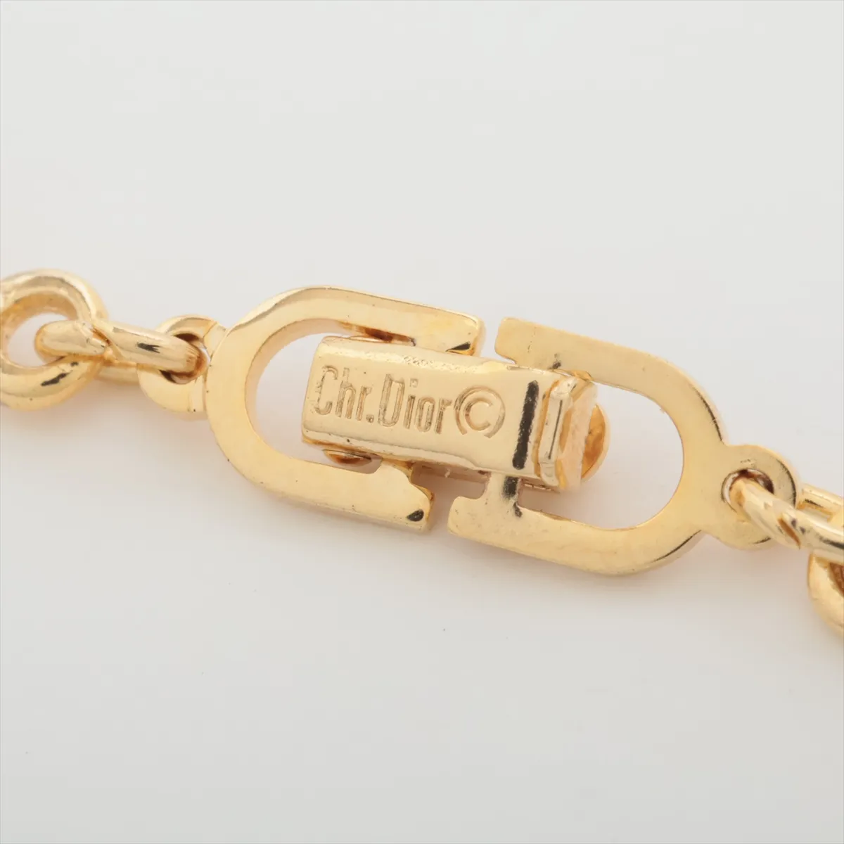 necklace, GP gold, — view 4