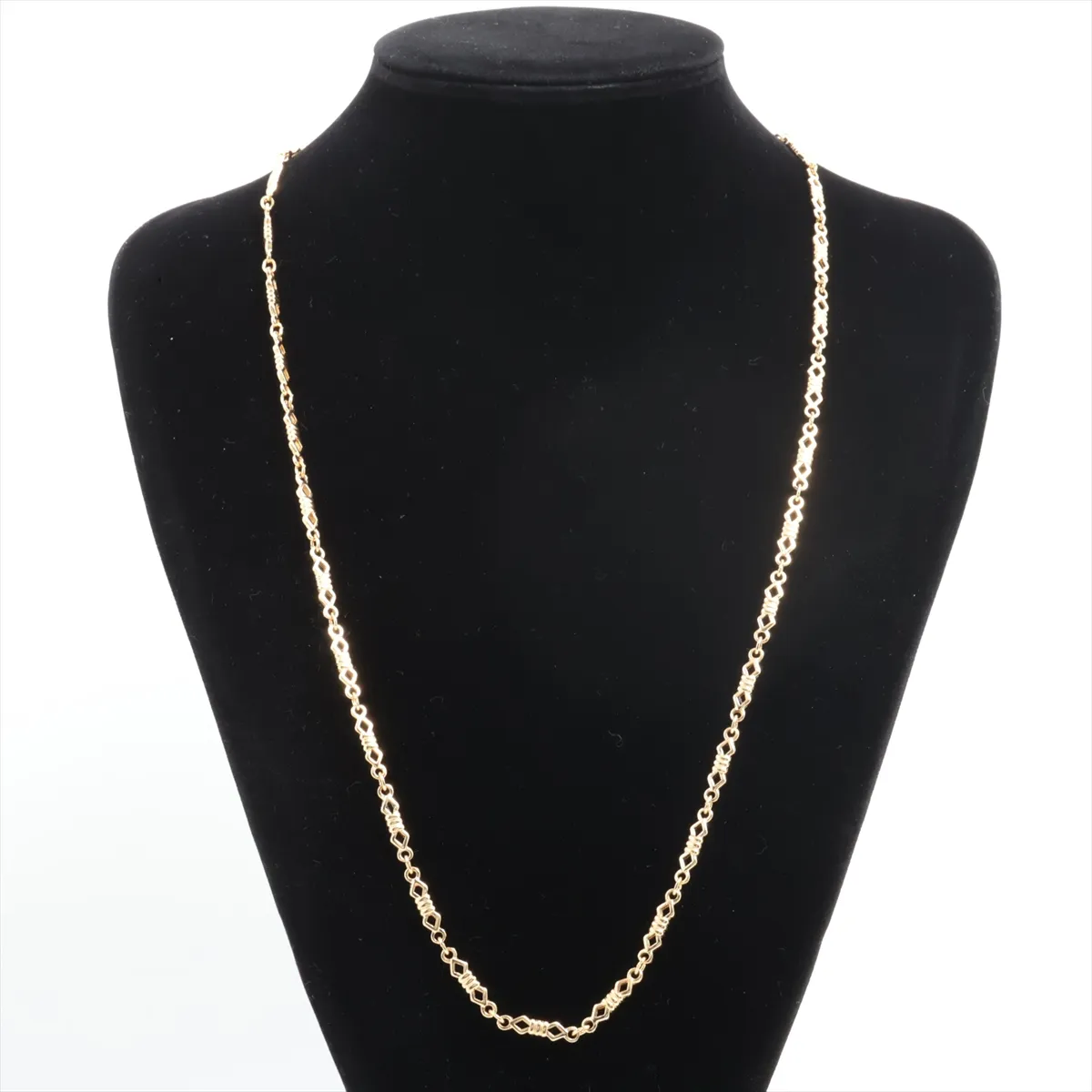 necklace, GP gold, — view 5