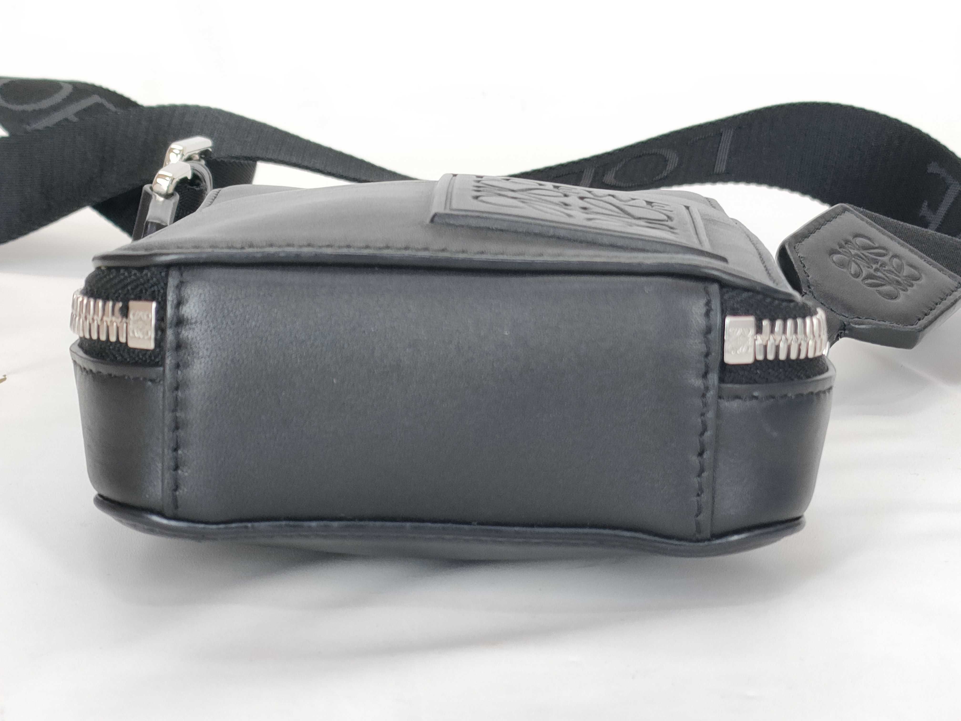 Camera Shoulder Bag, Black — view 8