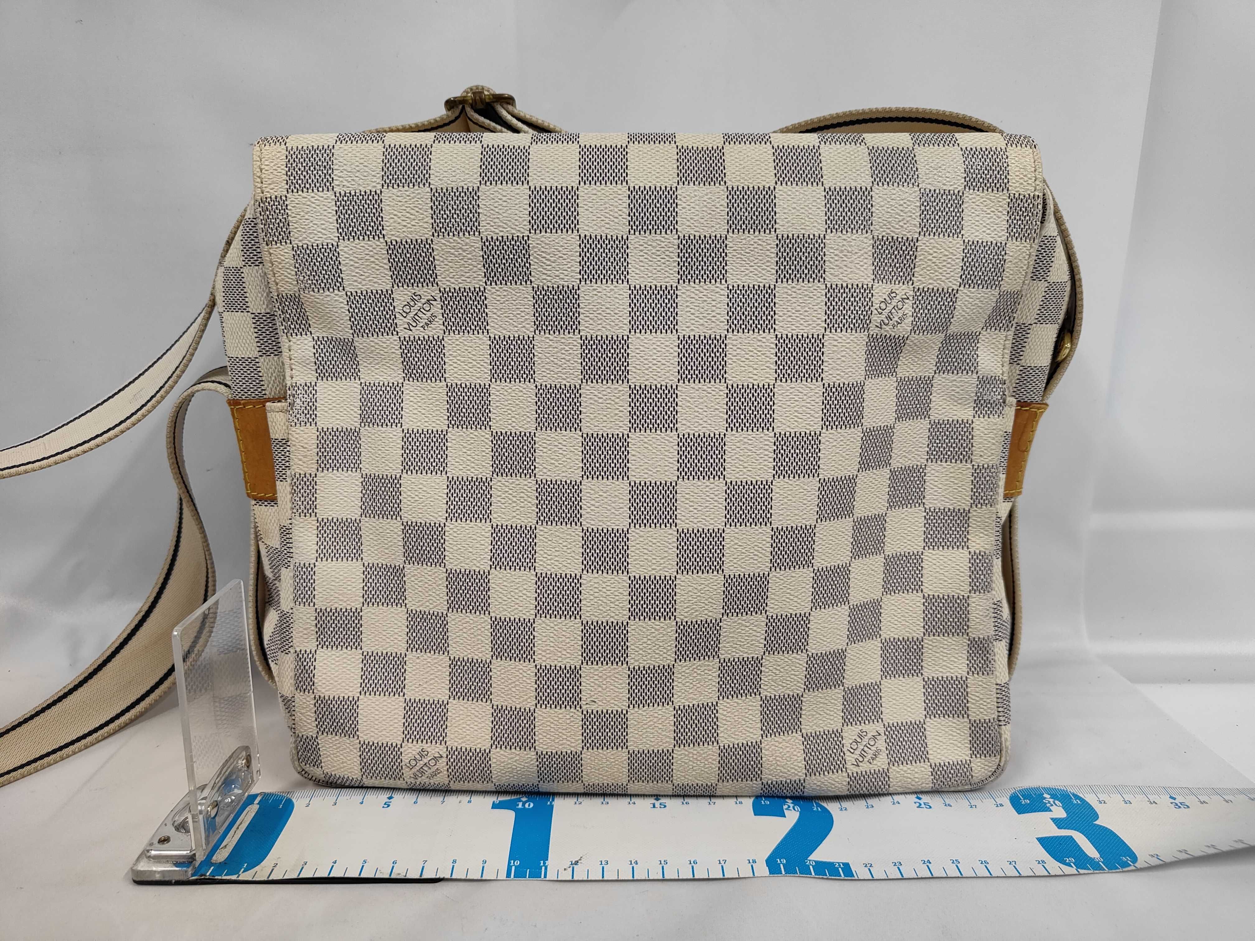 Damier Azur N51189 Naviglio SR2087 Shoulder Bag — view 2