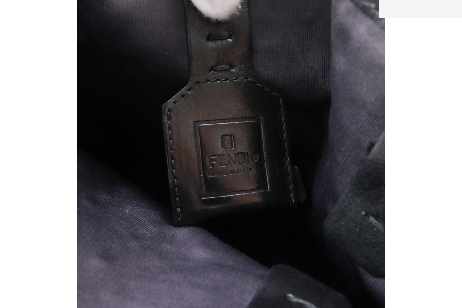 FF Zucca Leather Tote Bag (Shoulder Bag) — view 8