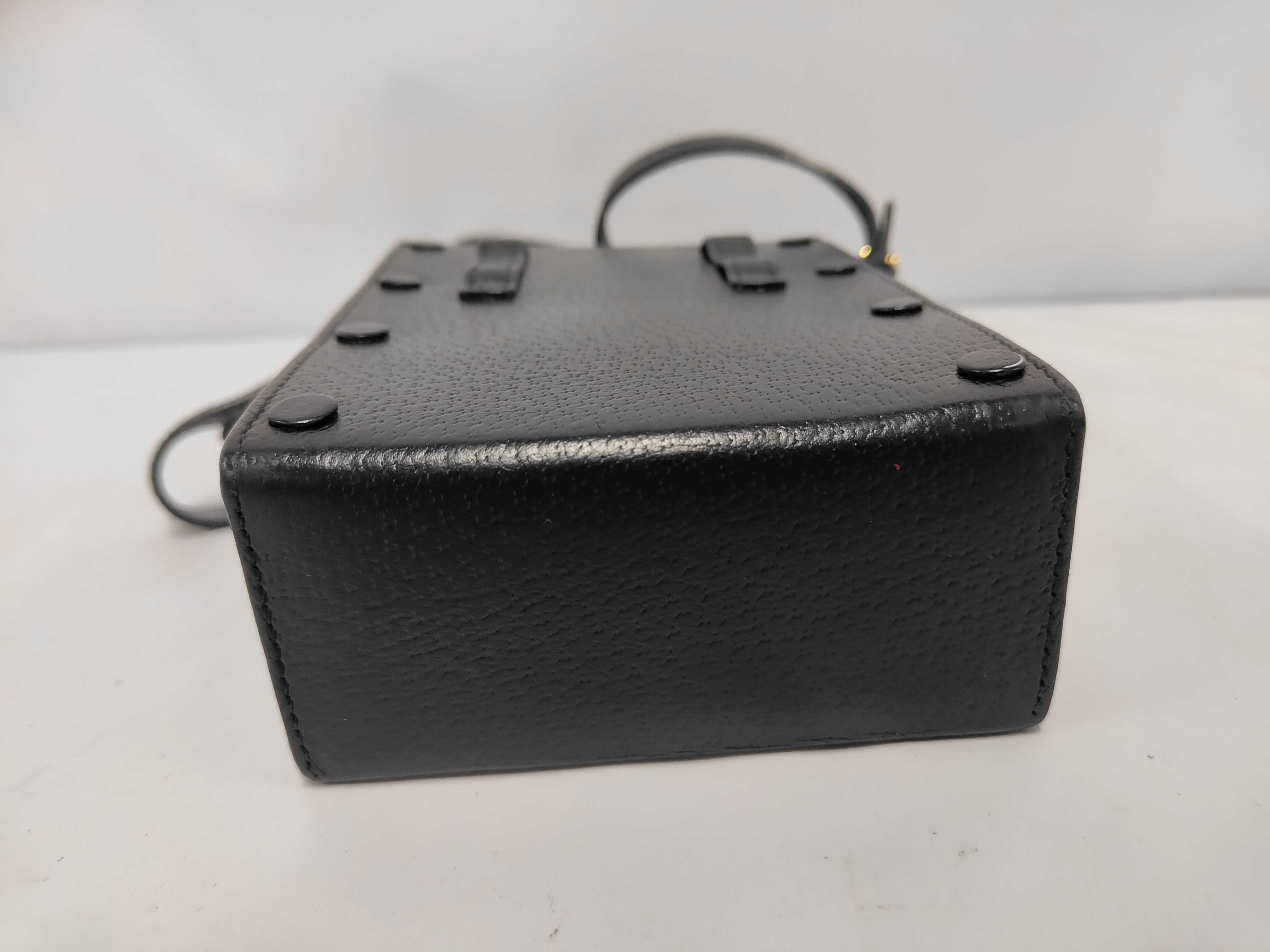 Horsebit 1955 732302 Black Leather Shoulder Bag — view 3