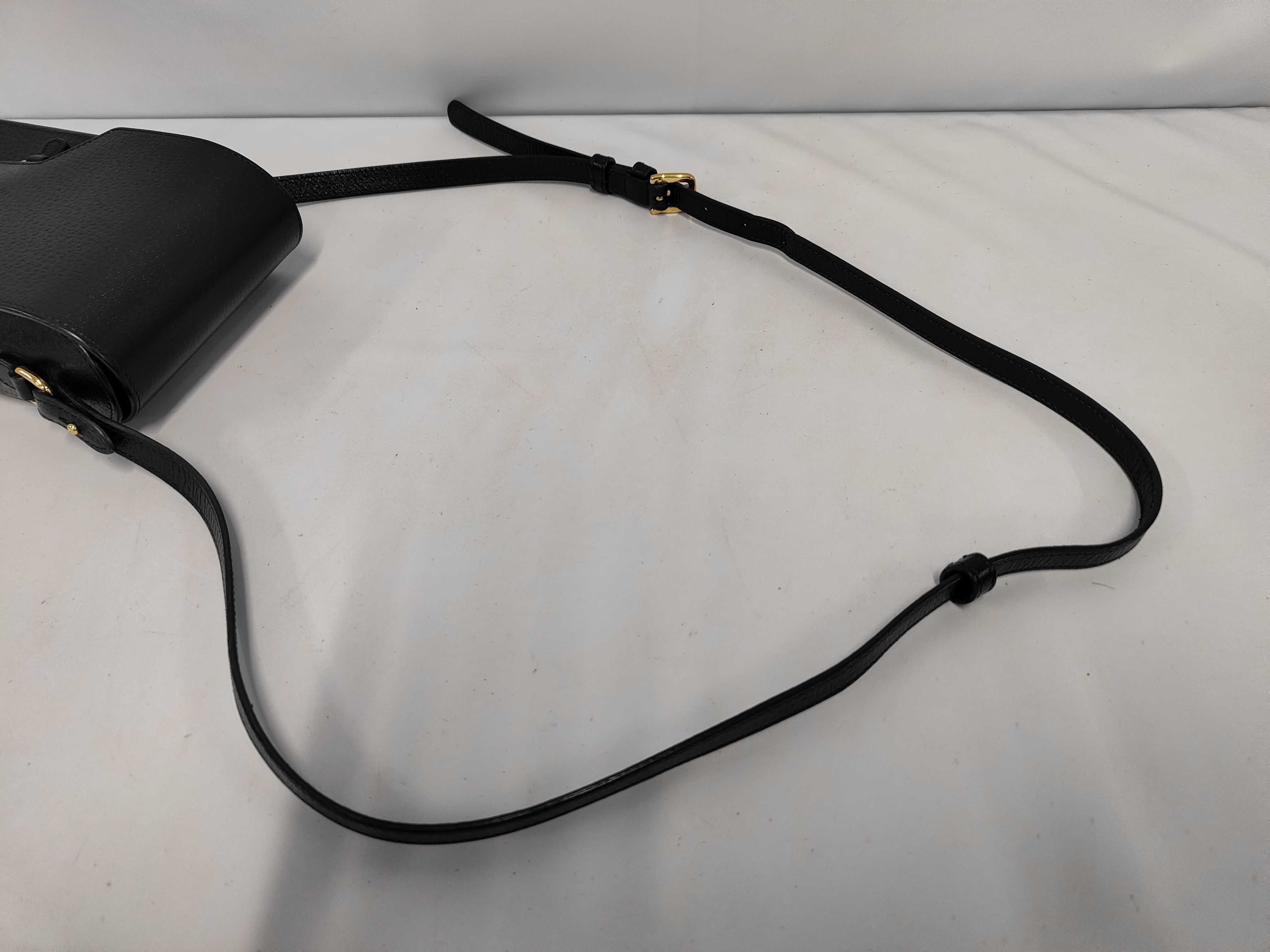Horsebit 1955 732302 Black Leather Shoulder Bag — view 5