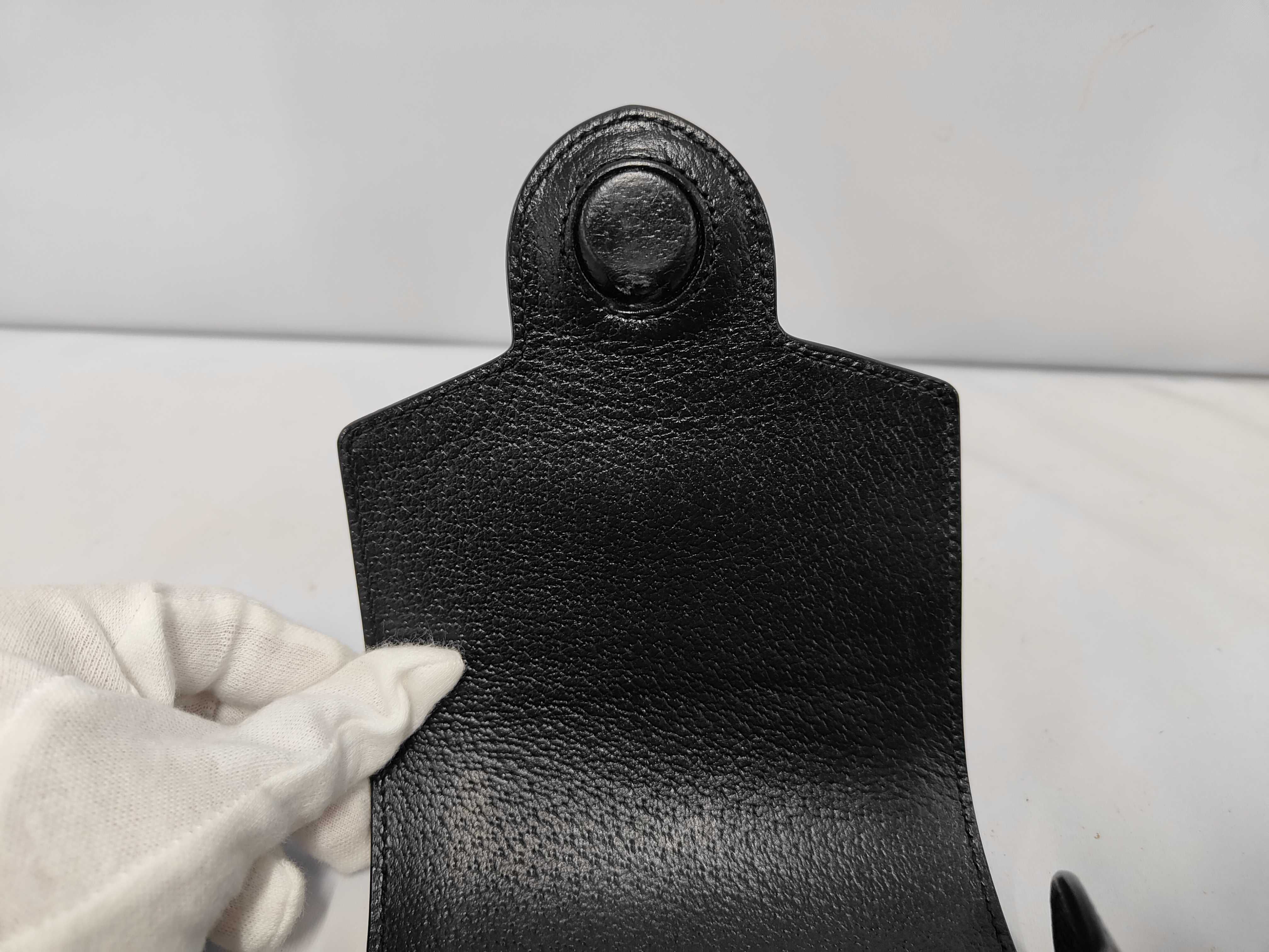 Horsebit 1955 732302 Black Leather Shoulder Bag — view 8