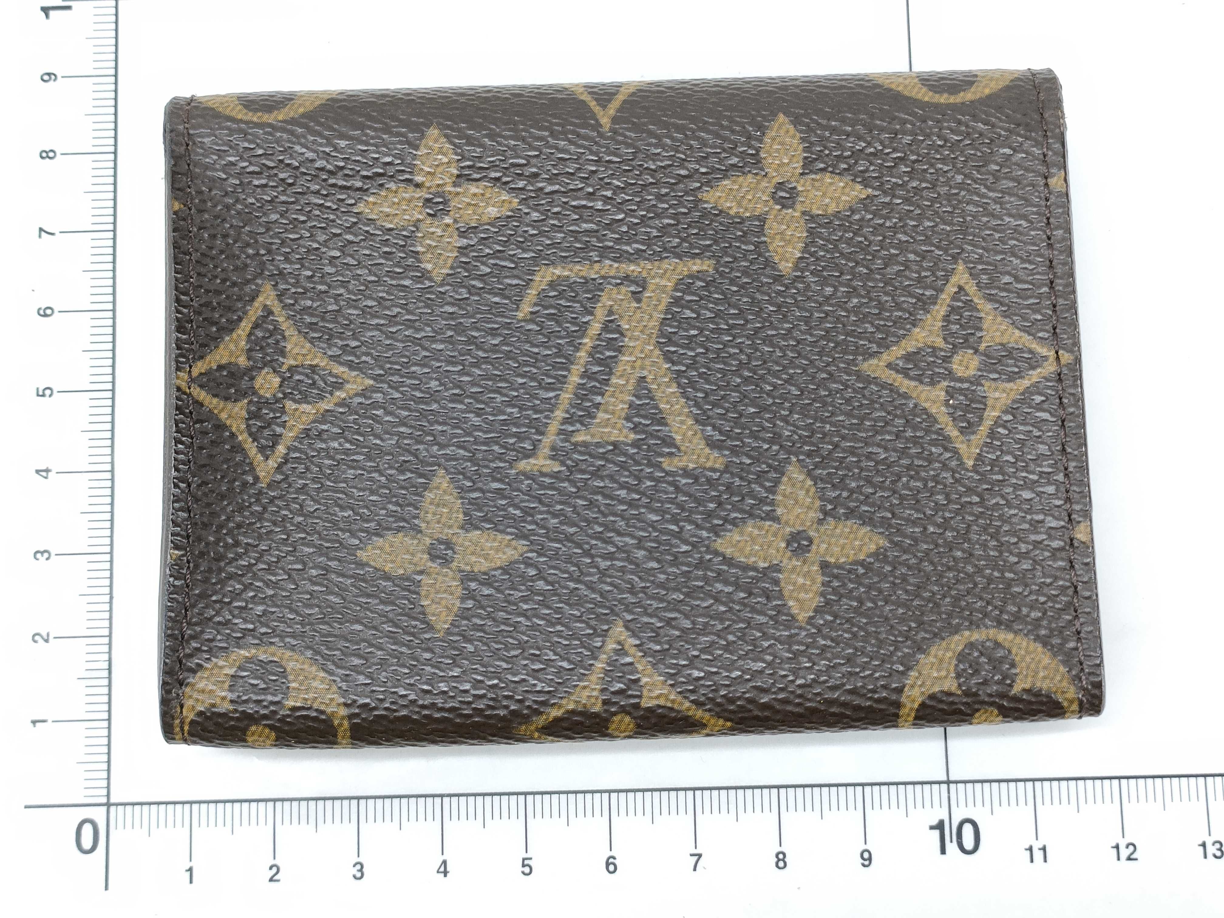 Monogram Envelope Carte de Visite M62920 Card Case — view 2