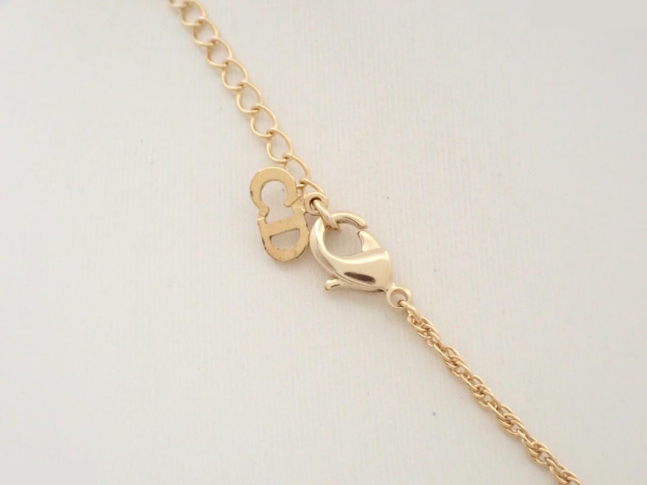 Gold necklace, chain approximately 47cm — view 2