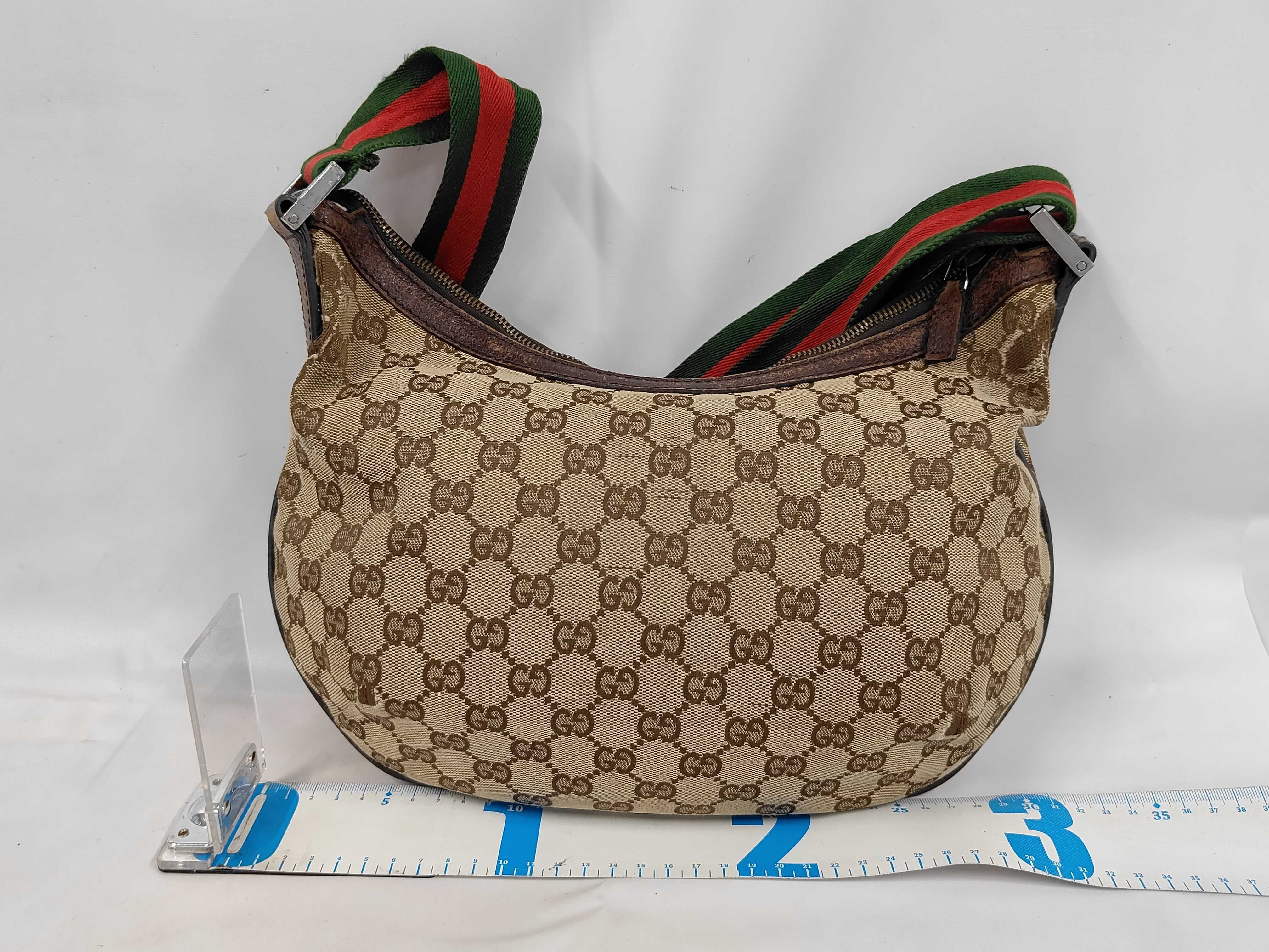 GG Canvas Shoulder Bag 181092 Leather Shoulder Bag — view 2