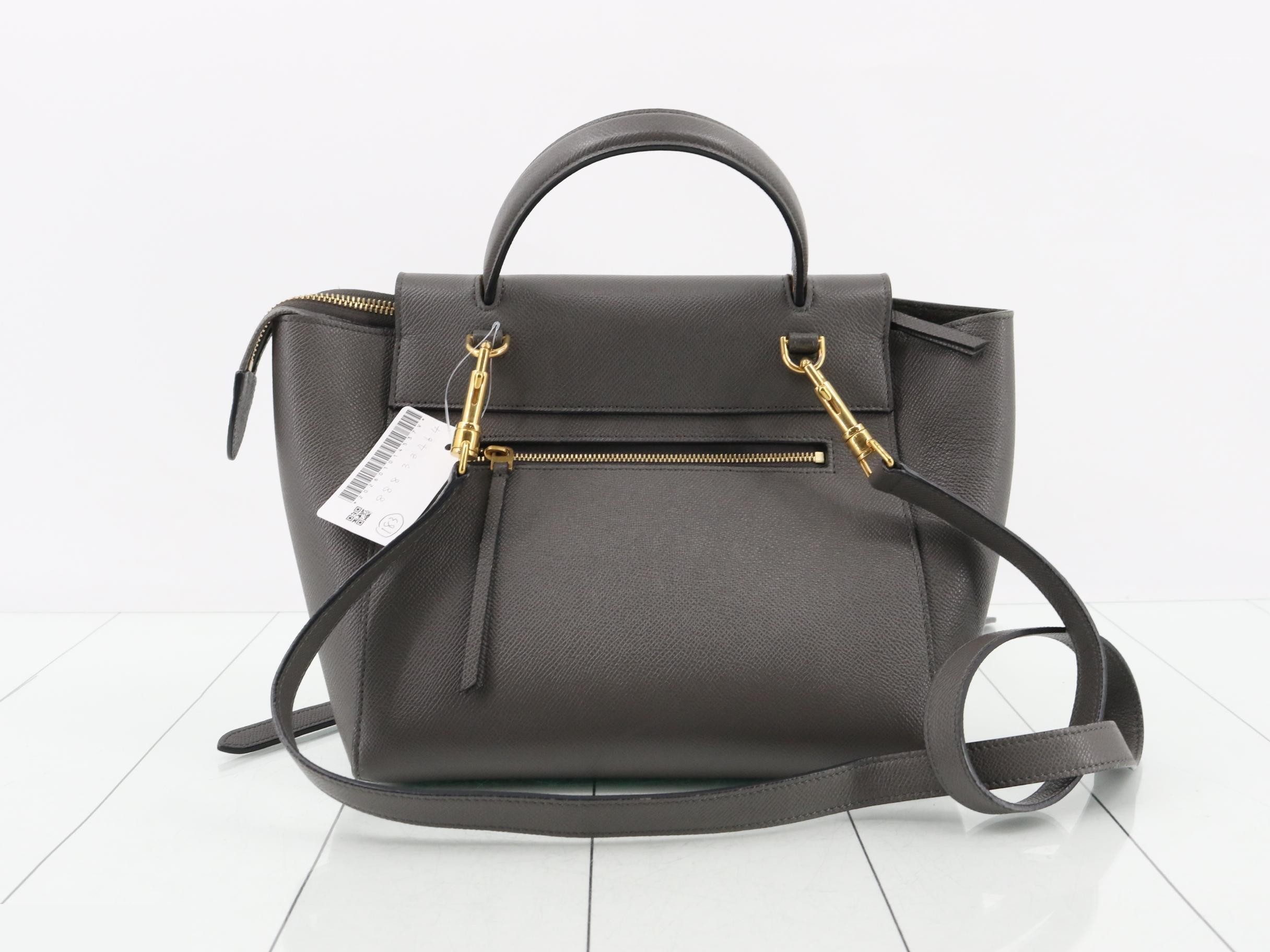 Belt bag, leather, 2-way, shoulder/handbag — view 2
