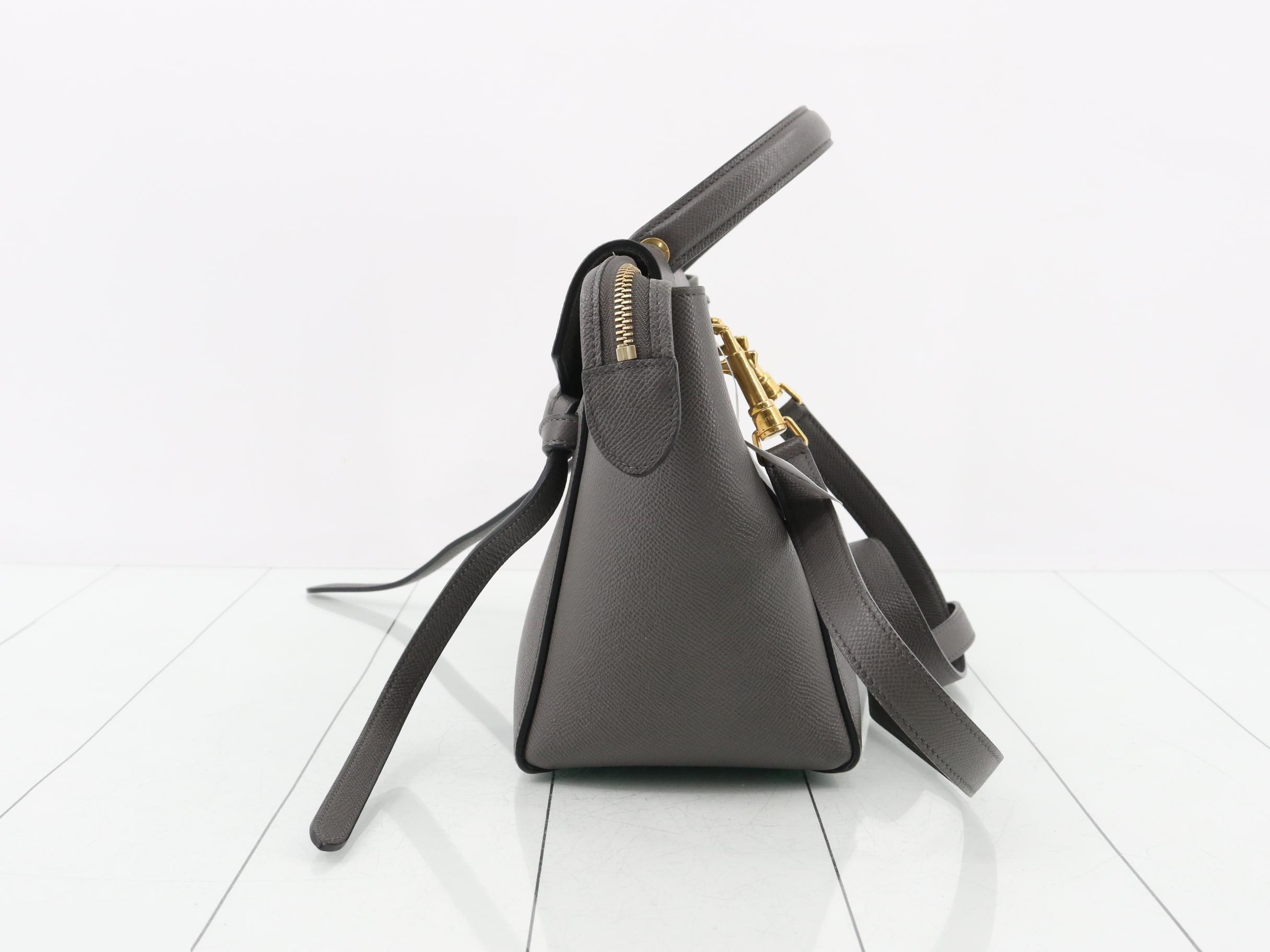 Belt bag, leather, 2-way, shoulder/handbag — view 3