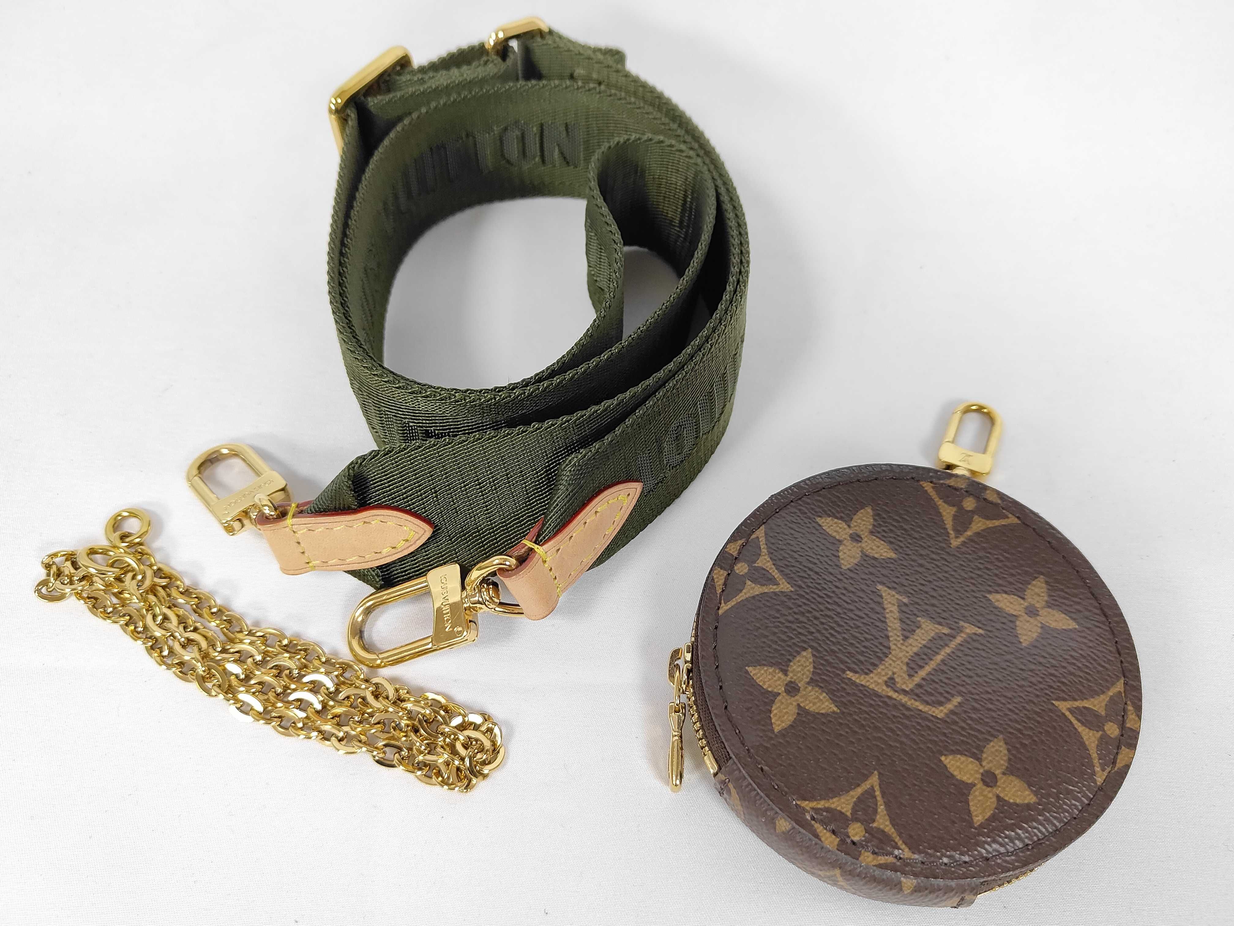 Monogram Louis Vuitton Multi Pochette Accessoires Monogram Chain 5-in-1 Combination Bag Coated Canvas x Leather Pochette Bag Shoulder Bag Handbag Cross Shoulder Bag — view 12