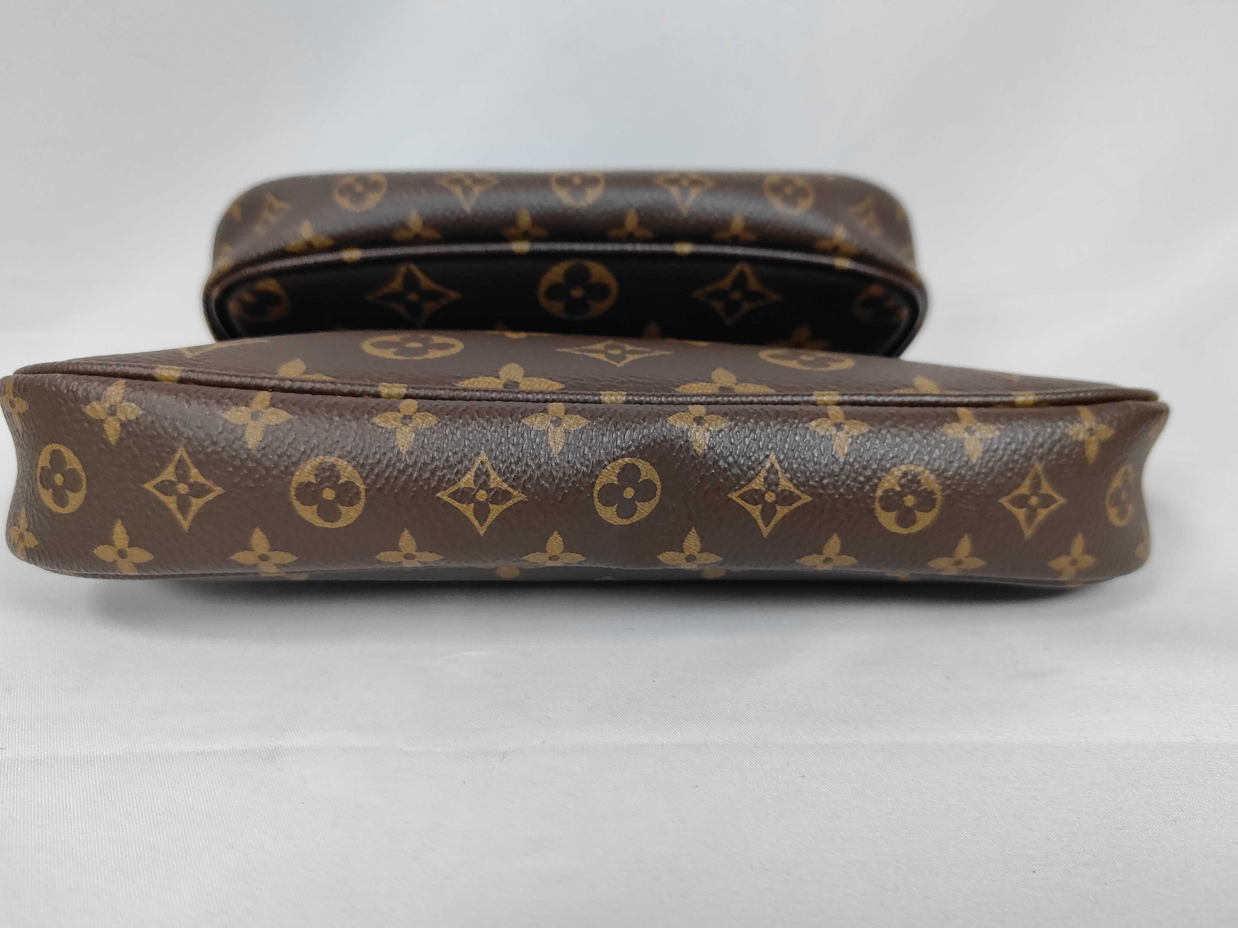 Monogram Louis Vuitton Multi Pochette Accessoires Monogram Chain 5-in-1 Combination Bag Coated Canvas x Leather Pochette Bag Shoulder Bag Handbag Cross Shoulder Bag — view 4