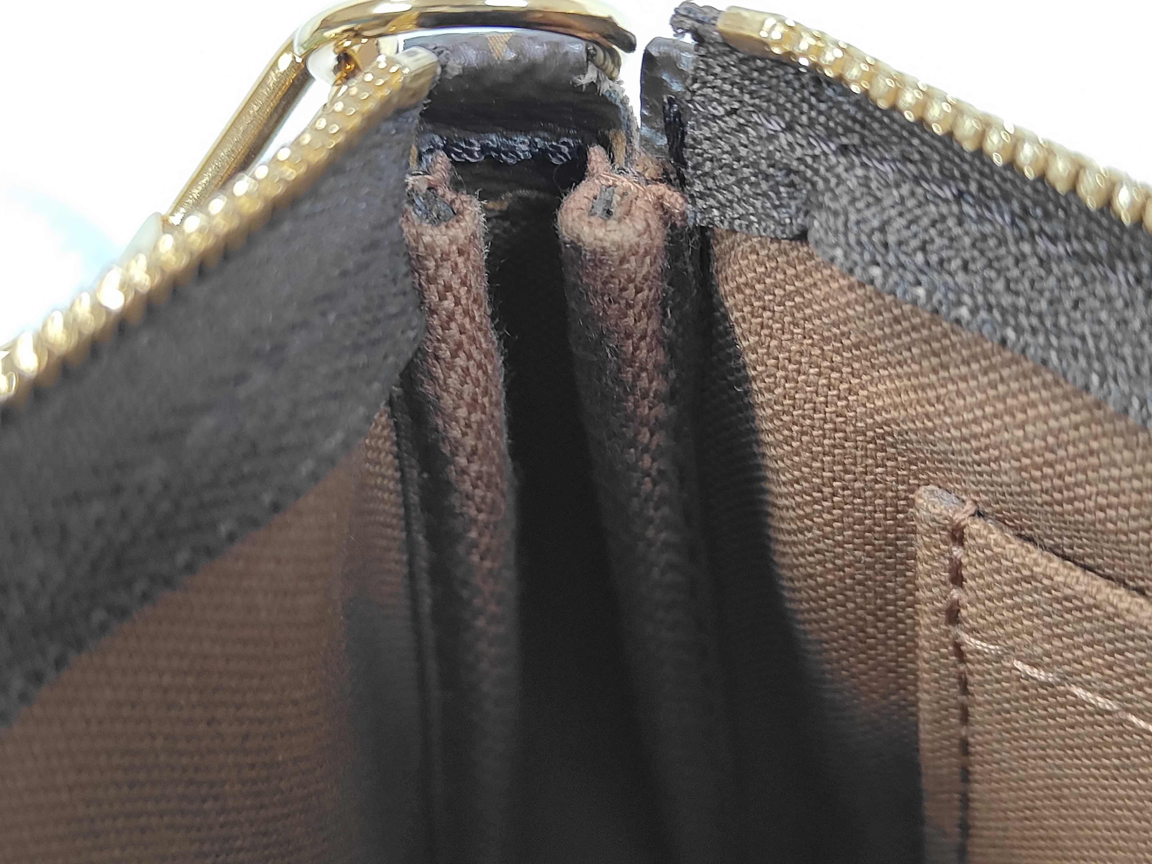 Monogram Louis Vuitton Multi Pochette Accessoires Monogram Chain 5-in-1 Combination Bag Coated Canvas x Leather Pochette Bag Shoulder Bag Handbag Cross Shoulder Bag — view 6