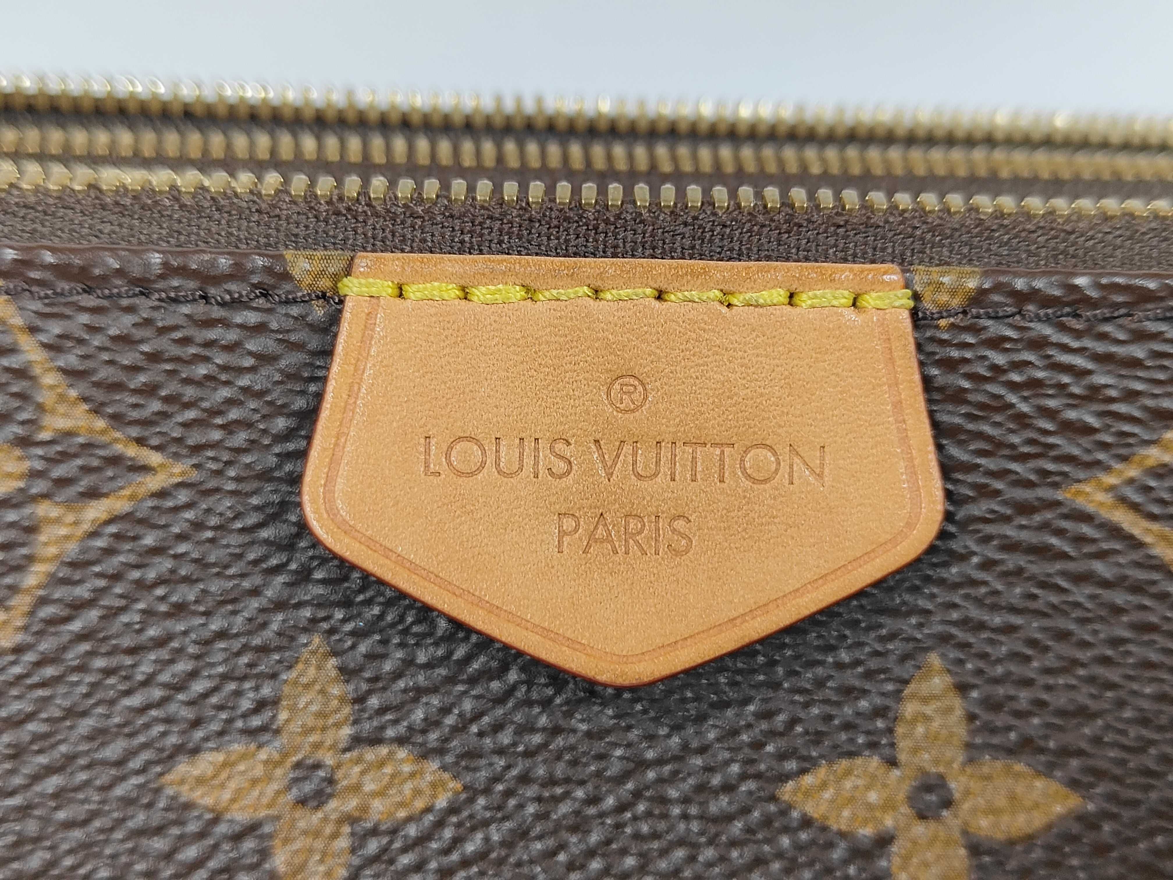 Monogram Louis Vuitton Multi Pochette Accessoires Monogram Chain 5-in-1 Combination Bag Coated Canvas x Leather Pochette Bag Shoulder Bag Handbag Cross Shoulder Bag — view 10