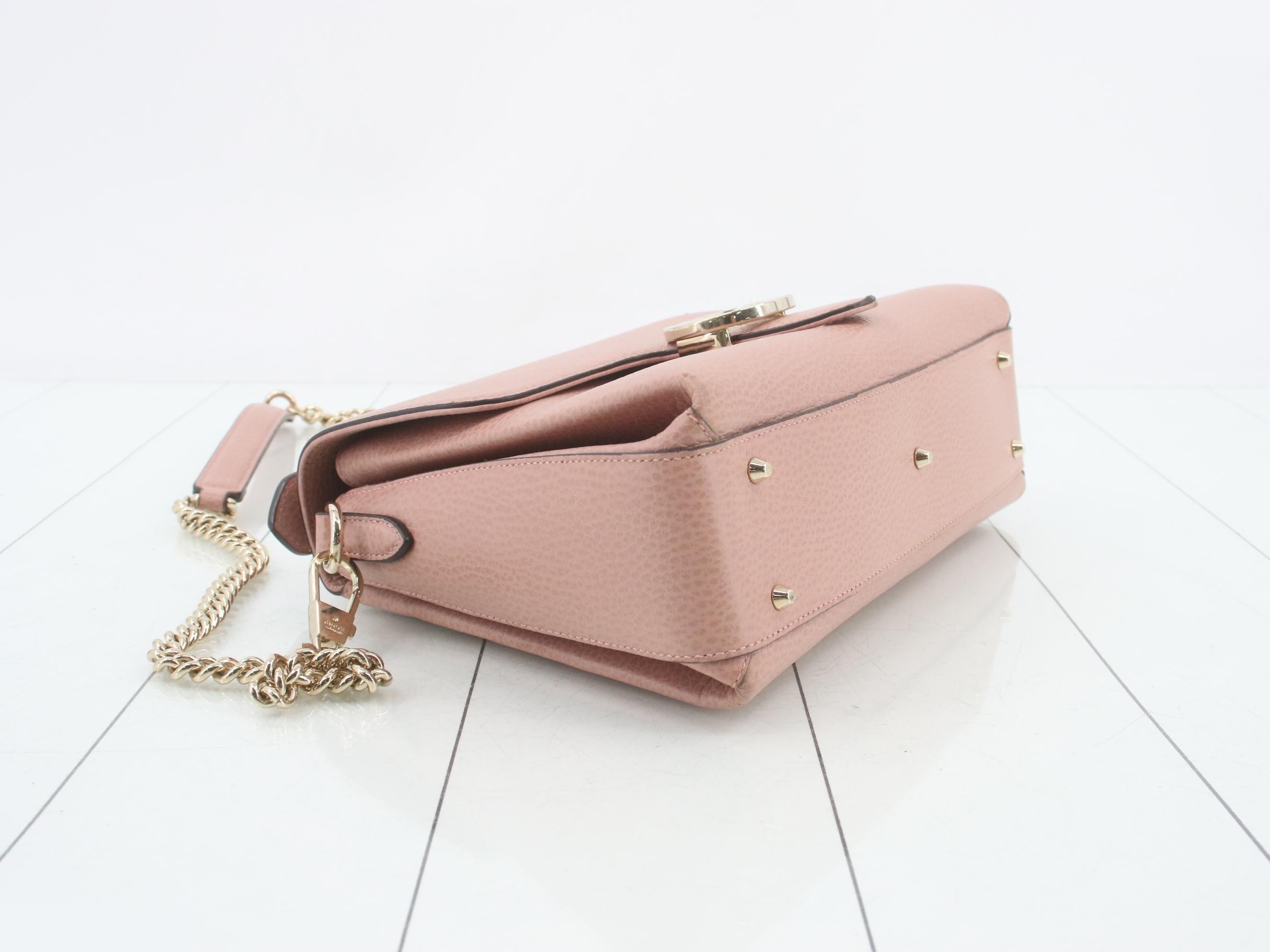 Shoulder bag with interlocking G — view 5