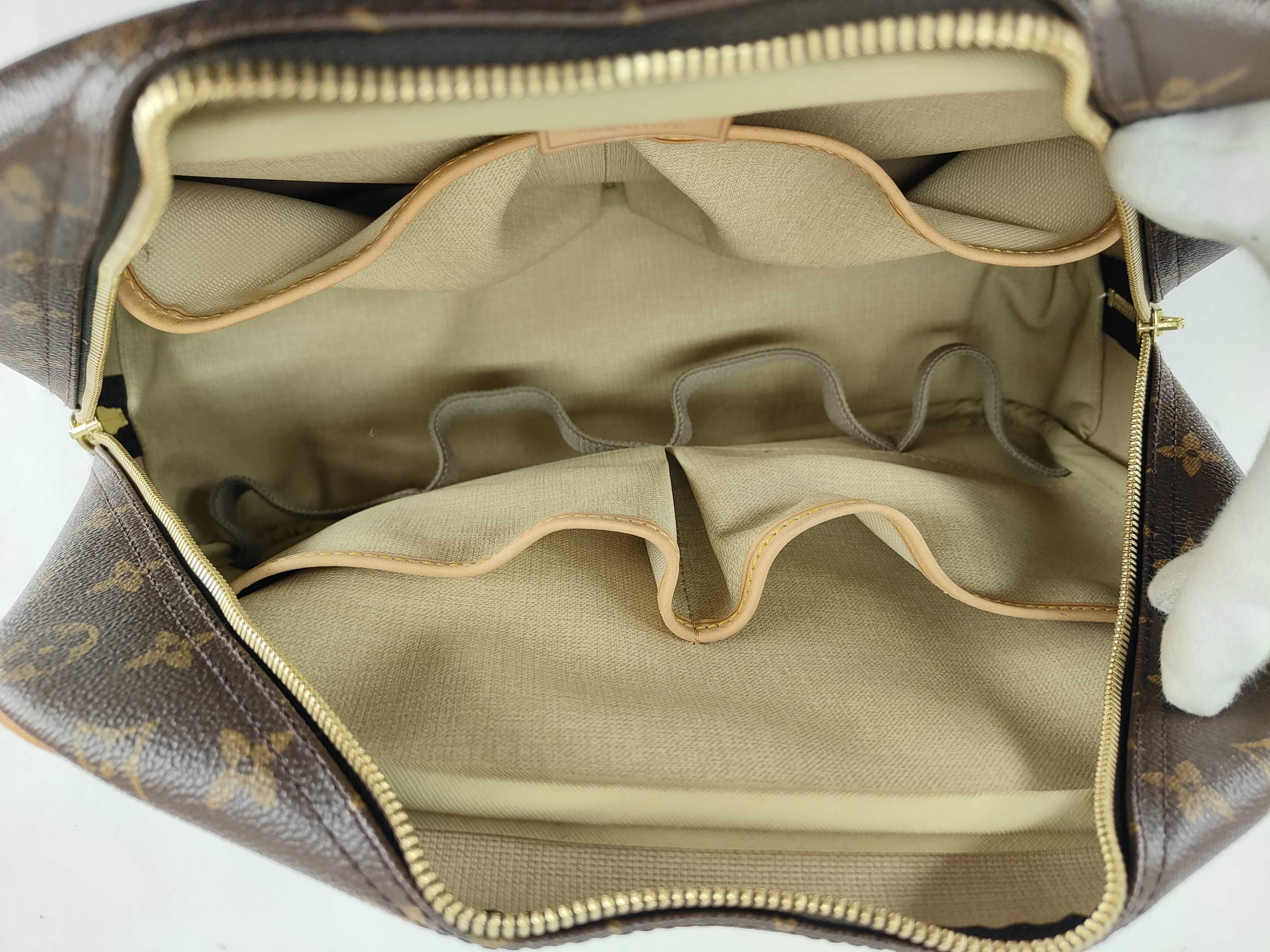 Monogram Vuitton Deauville Handbag — view 12