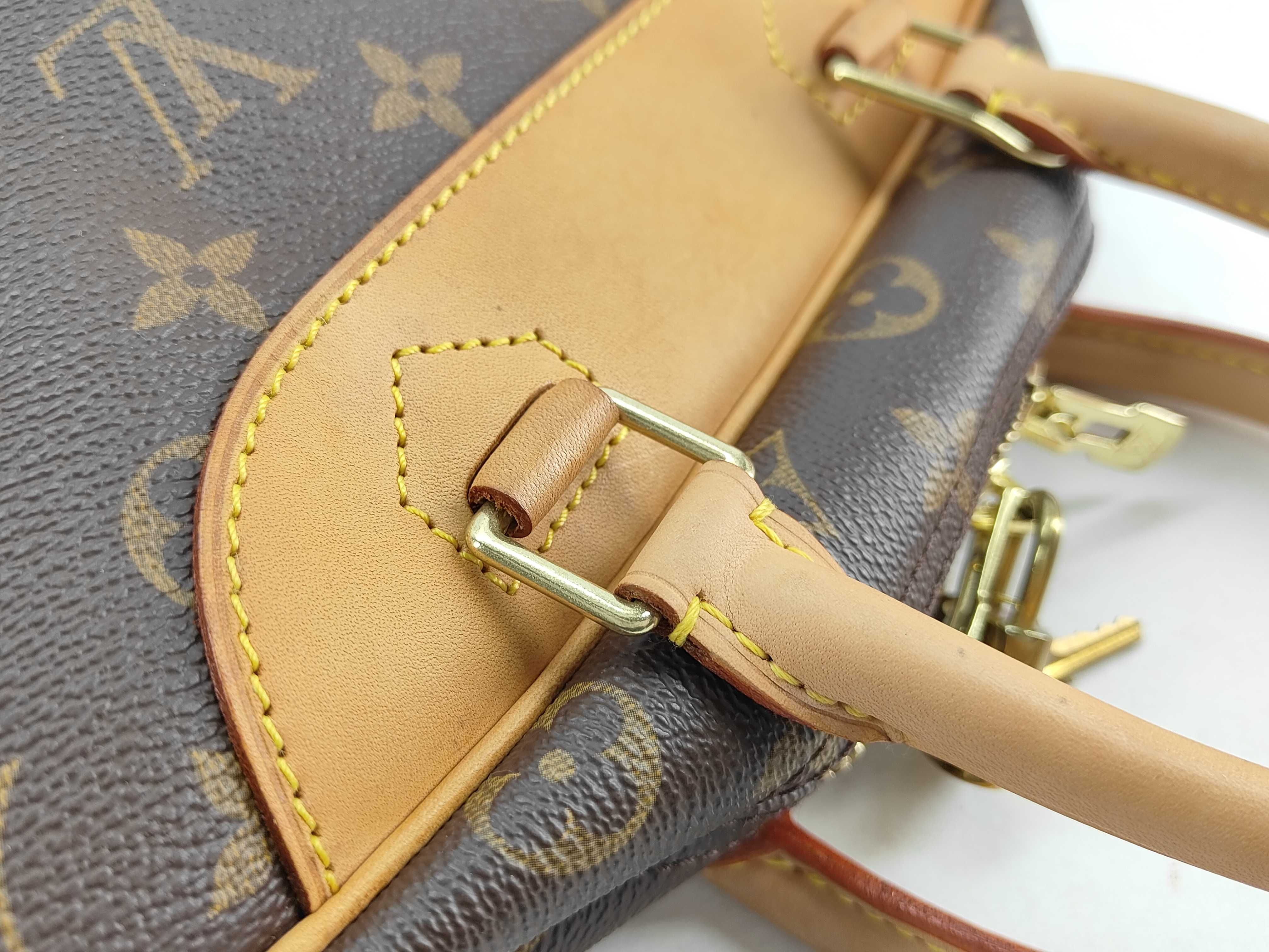 Monogram Vuitton Deauville Handbag — view 6