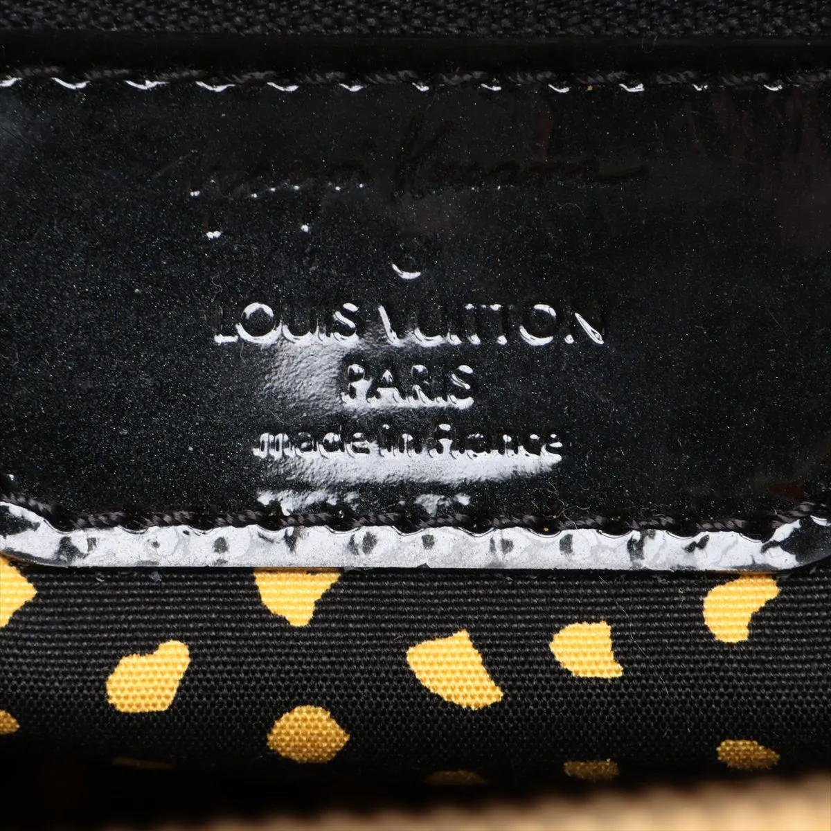 x Yayoi Kusama Vernis Dot Infinity M91398 Yellow x Black FL2132 Clochette Fixed — view 11