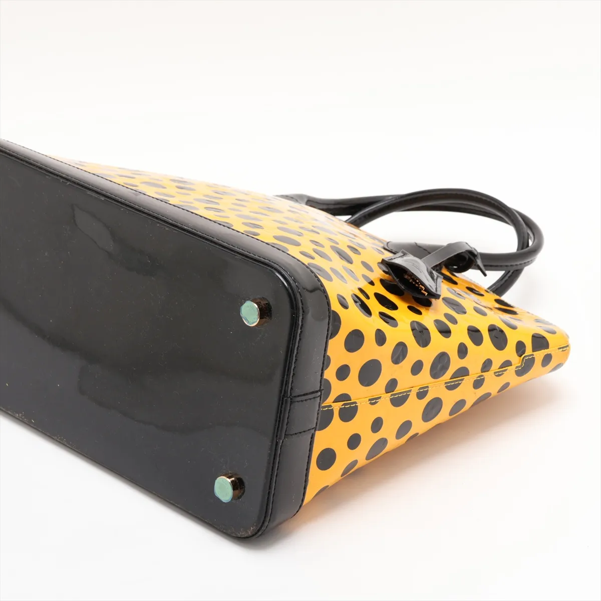 x Yayoi Kusama Vernis Dot Infinity M91398 Yellow x Black FL2132 Clochette Fixed — view 3