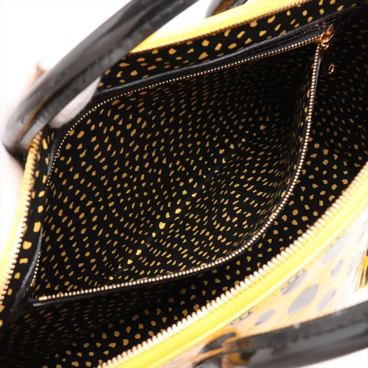 x Yayoi Kusama Vernis Dot Infinity M91398 Yellow x Black FL2132 Clochette Fixed — view 8