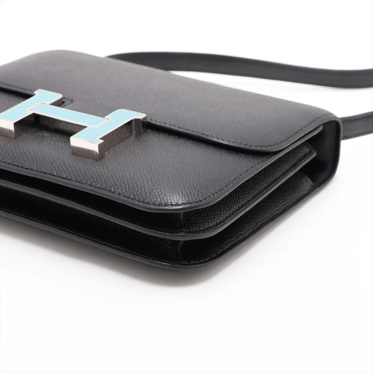 [Individually packaged] Hermes Constance 3 Mini 18 Veau Epsom Black Silver Hardware — view 3