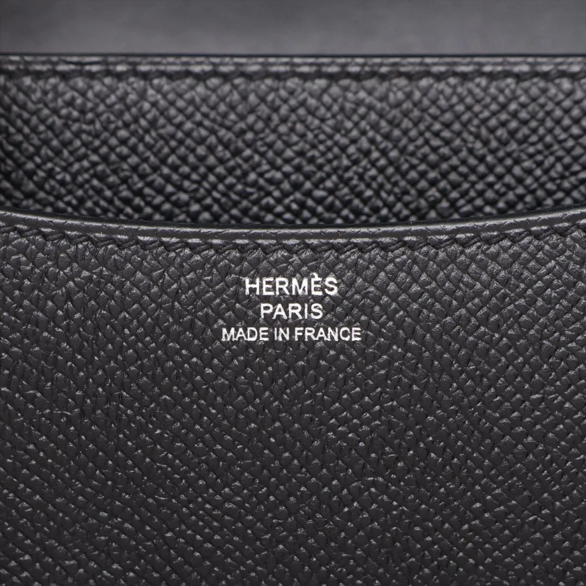 [Individually packaged] Hermes Constance 3 Mini 18 Veau Epsom Black Silver Hardware — view 8