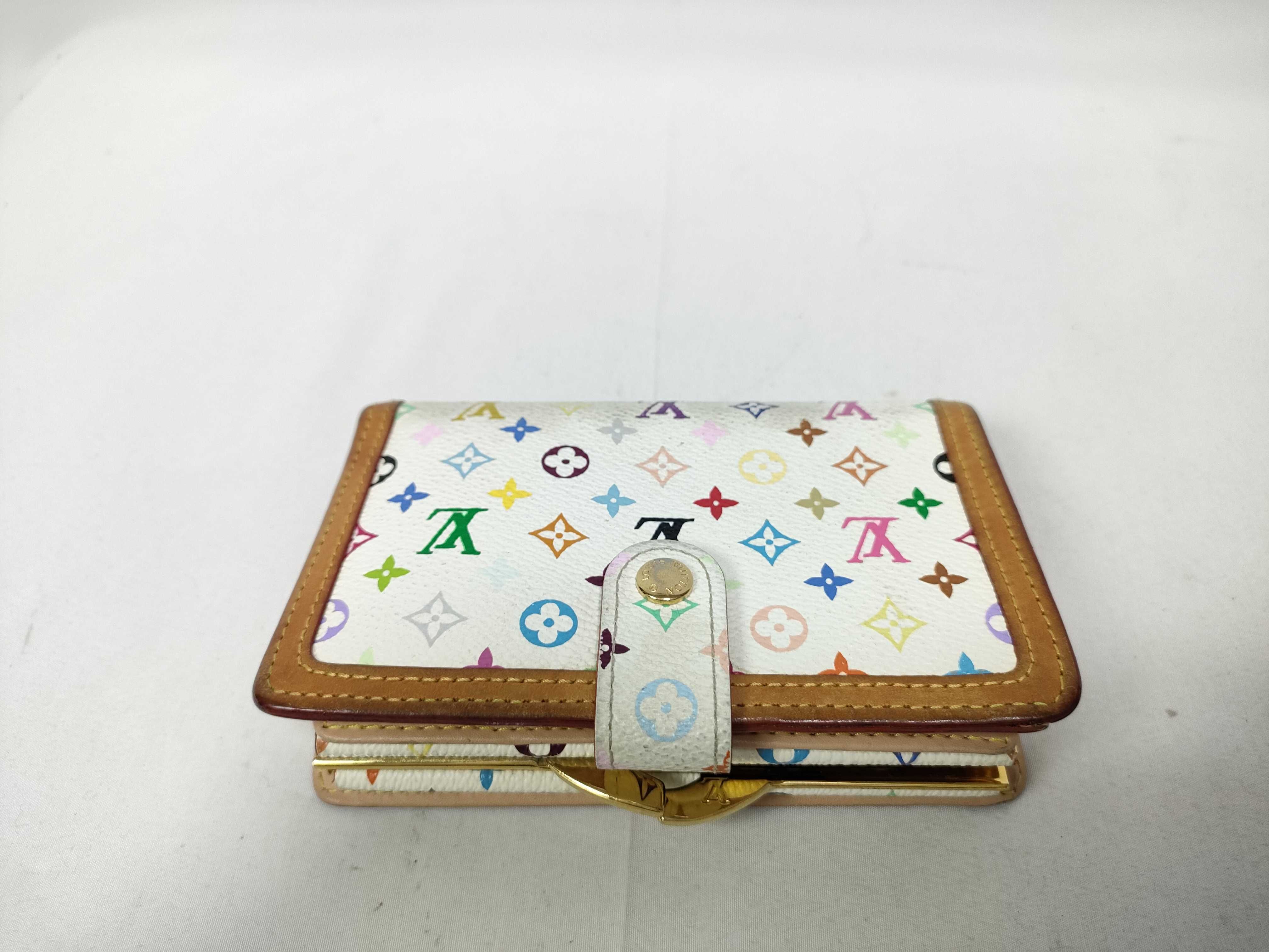 Monogram Multicolor LV Monogram Multicolor Porte Monnaie Billet Viennois M92987 TH2057 Wallet — view 9